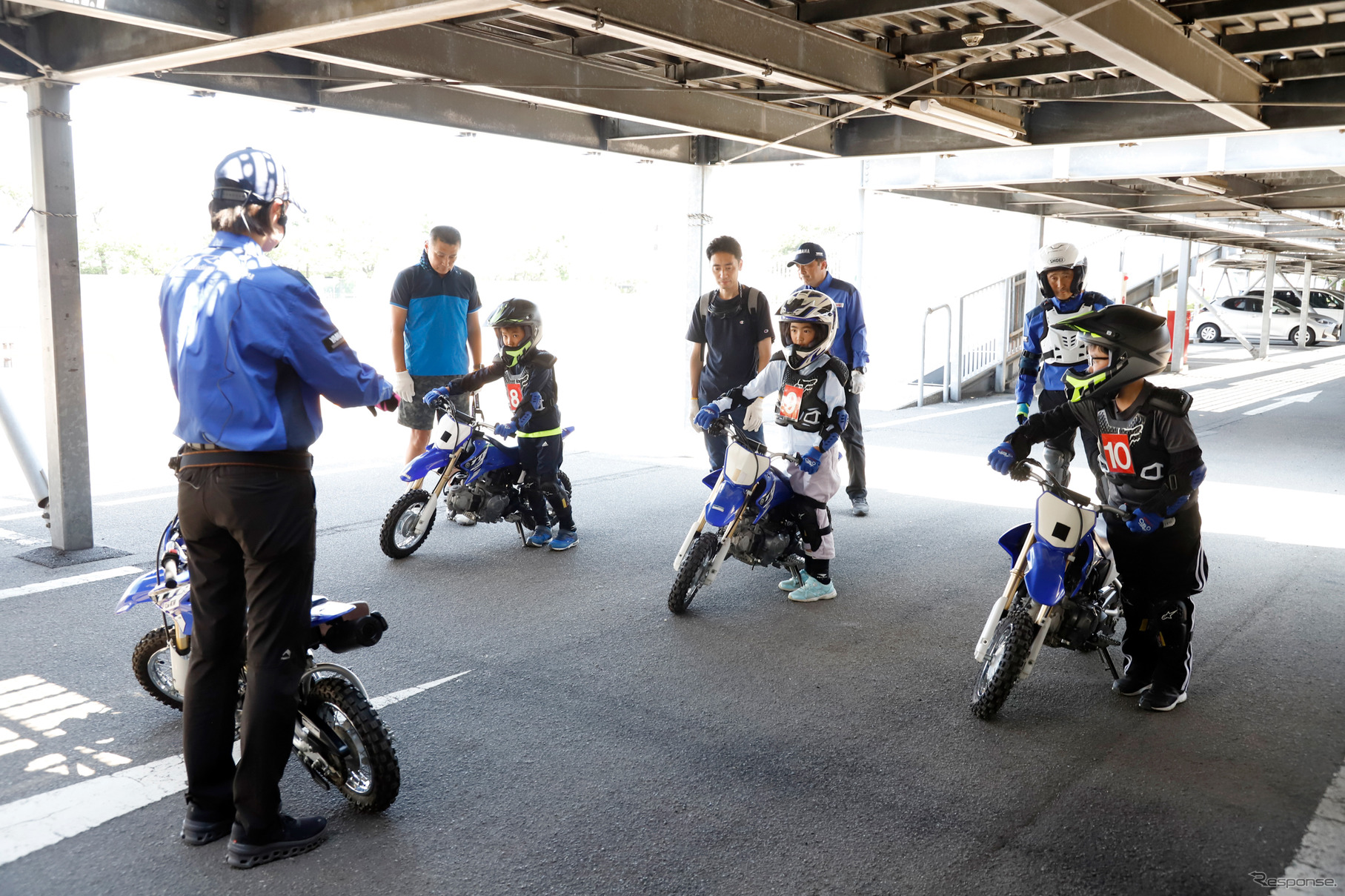 ヤマハ発動機の親子バイク教室