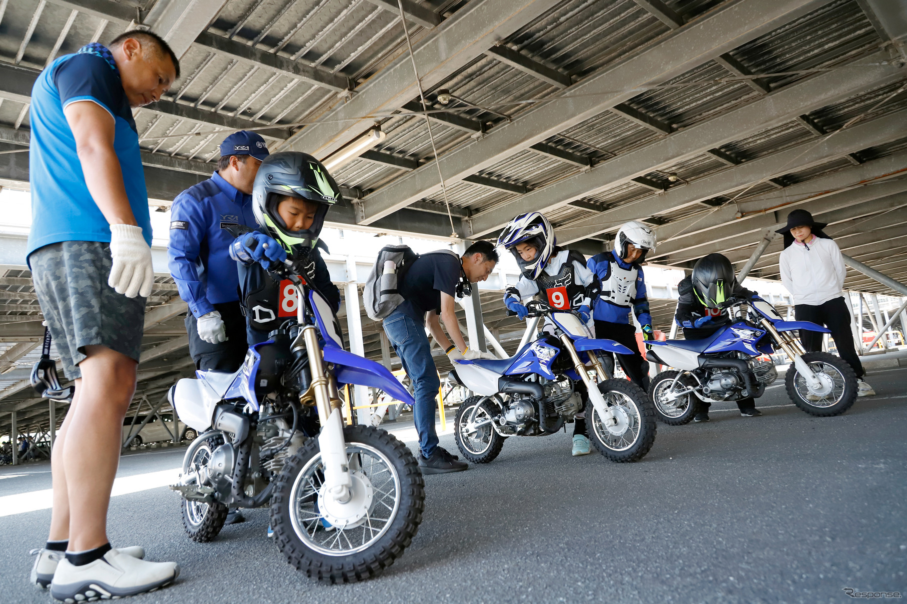ヤマハ発動機の親子バイク教室