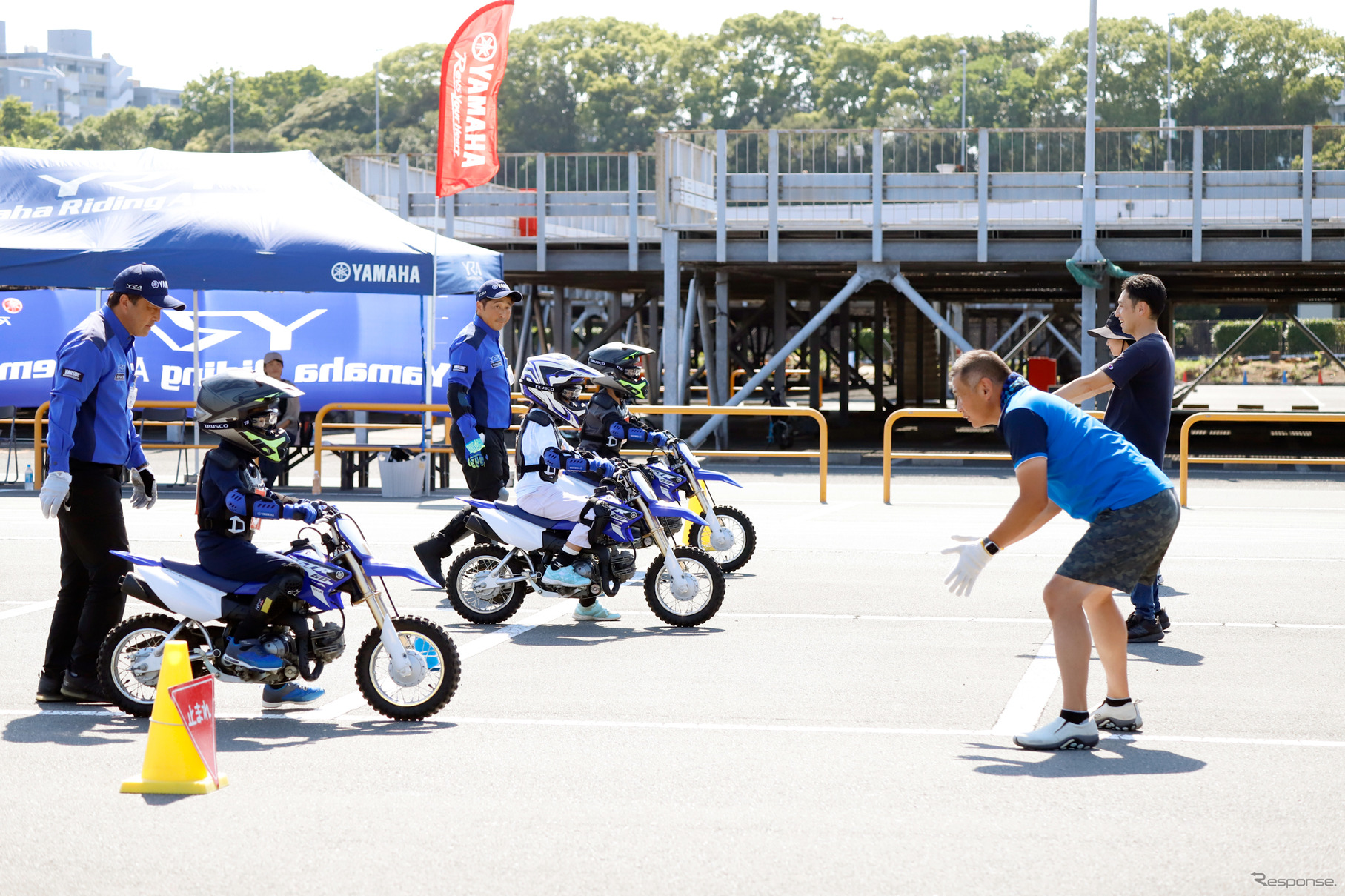 ヤマハ発動機の親子バイク教室