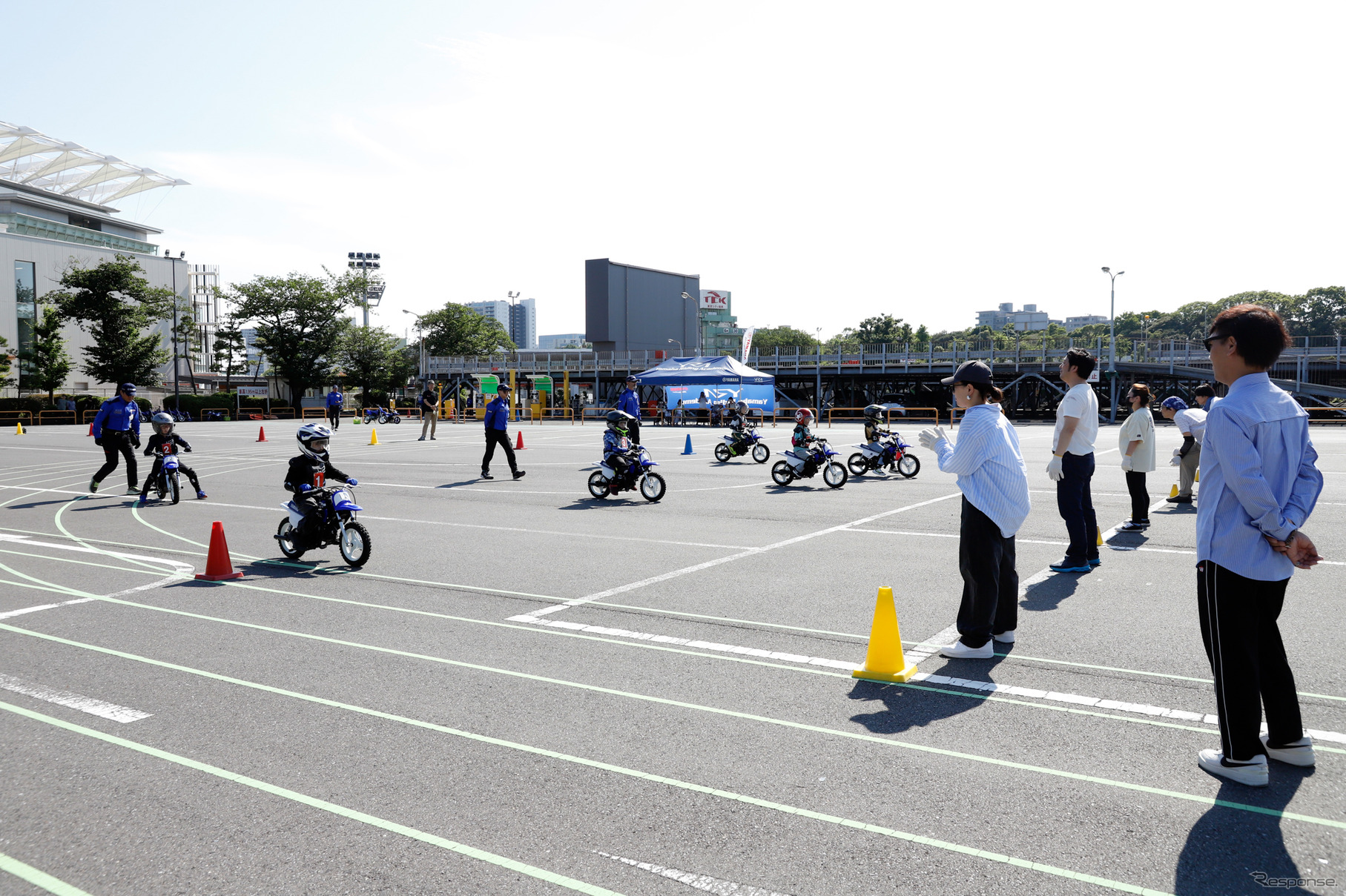 ヤマハ発動機の親子バイク教室