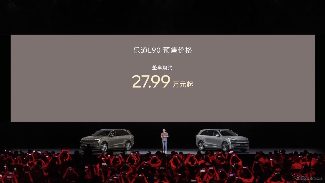 NIOの新ブランド「ONVO」の大型3列シート電動SUV『L90』