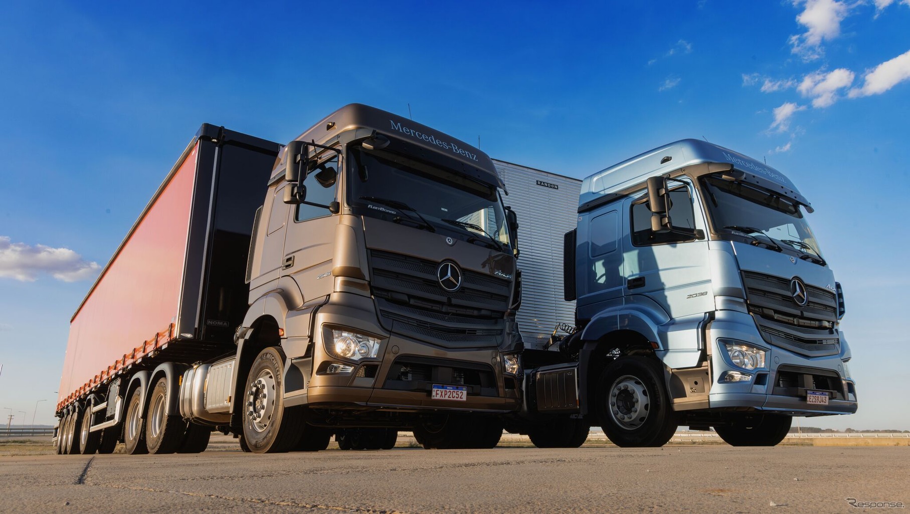 メルセデスベンツの新型大型トラック『アクサー』