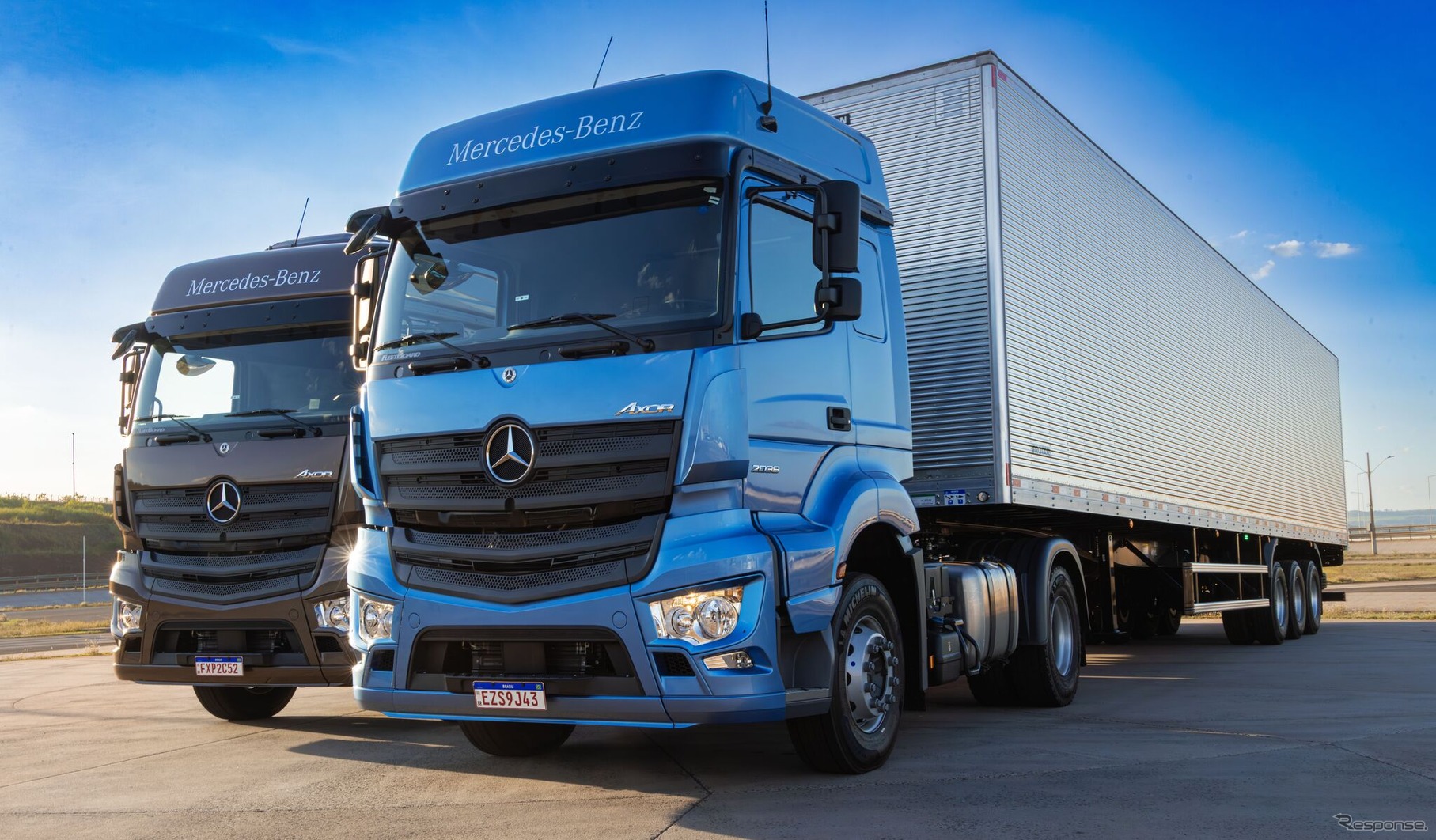 メルセデスベンツの新型大型トラック『アクサー』
