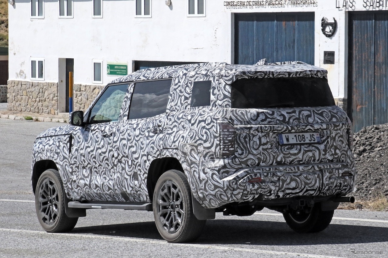 三菱 パジェロ 新型のプロトタイプ