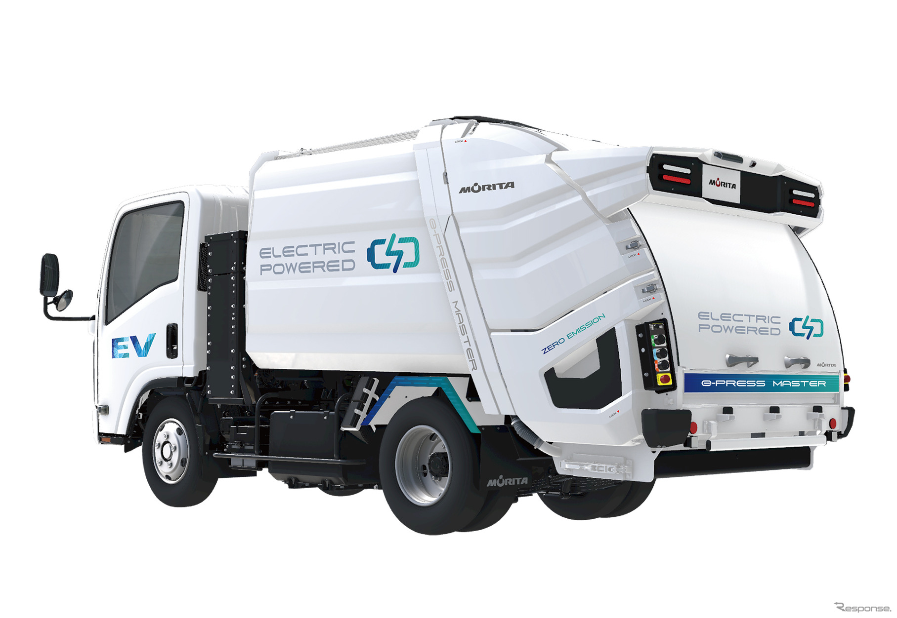 EVプレス式塵芥収集車「eプレスマスター」
