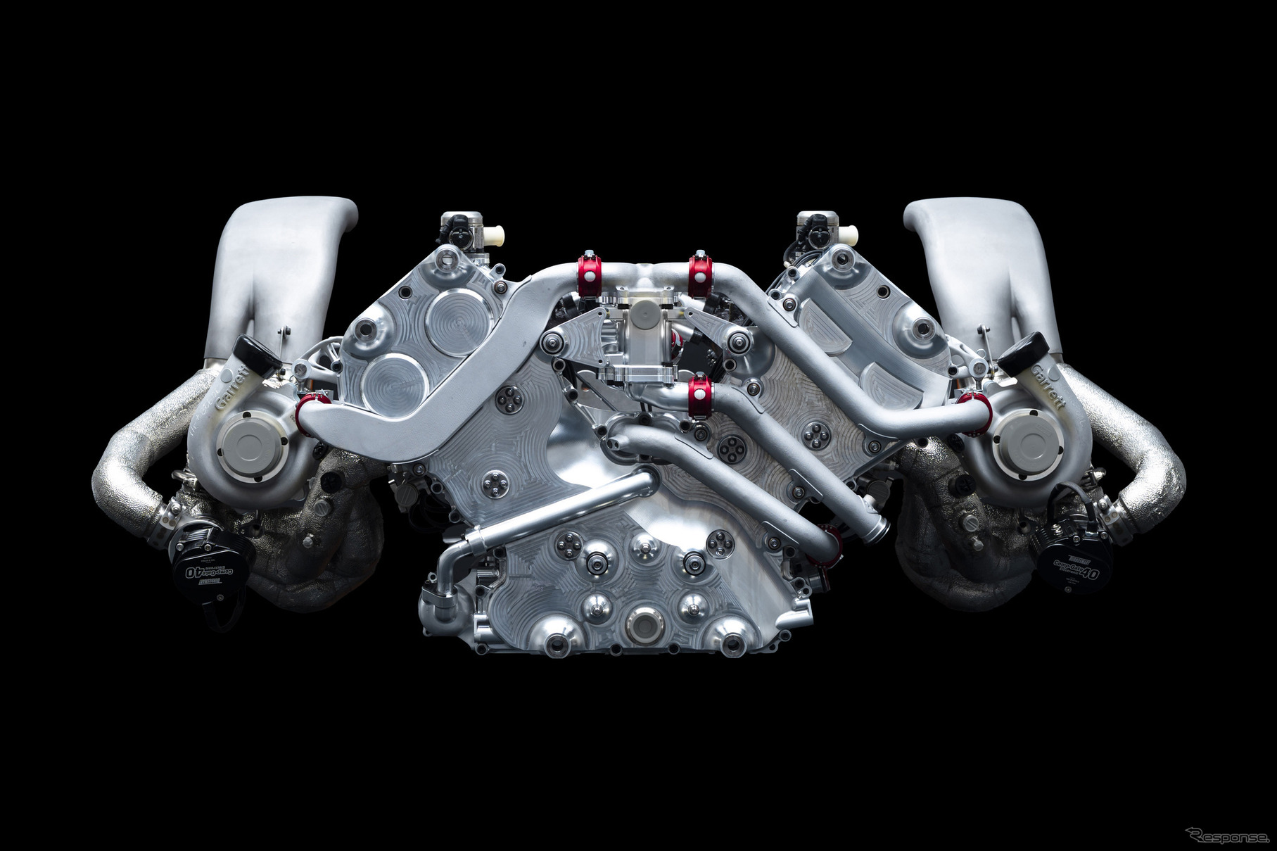 ジェネシスの新型ハイパーカー『GMR-001』のV8ツインターボエンジン