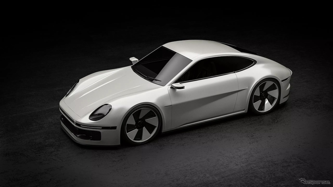 ポルシェ911 再解釈モデルのCG