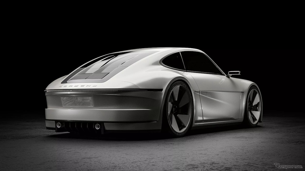 ポルシェ911 再解釈モデルのCG