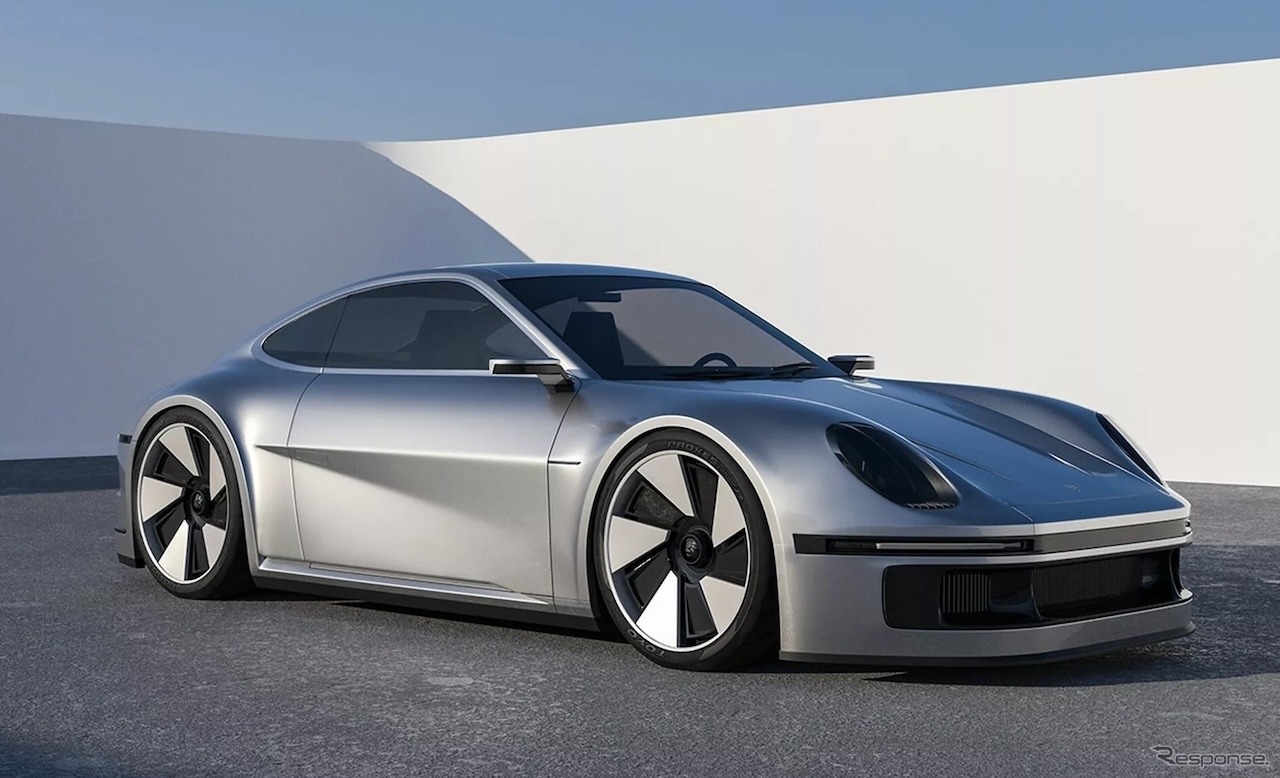ポルシェ911 再解釈モデルのCG
