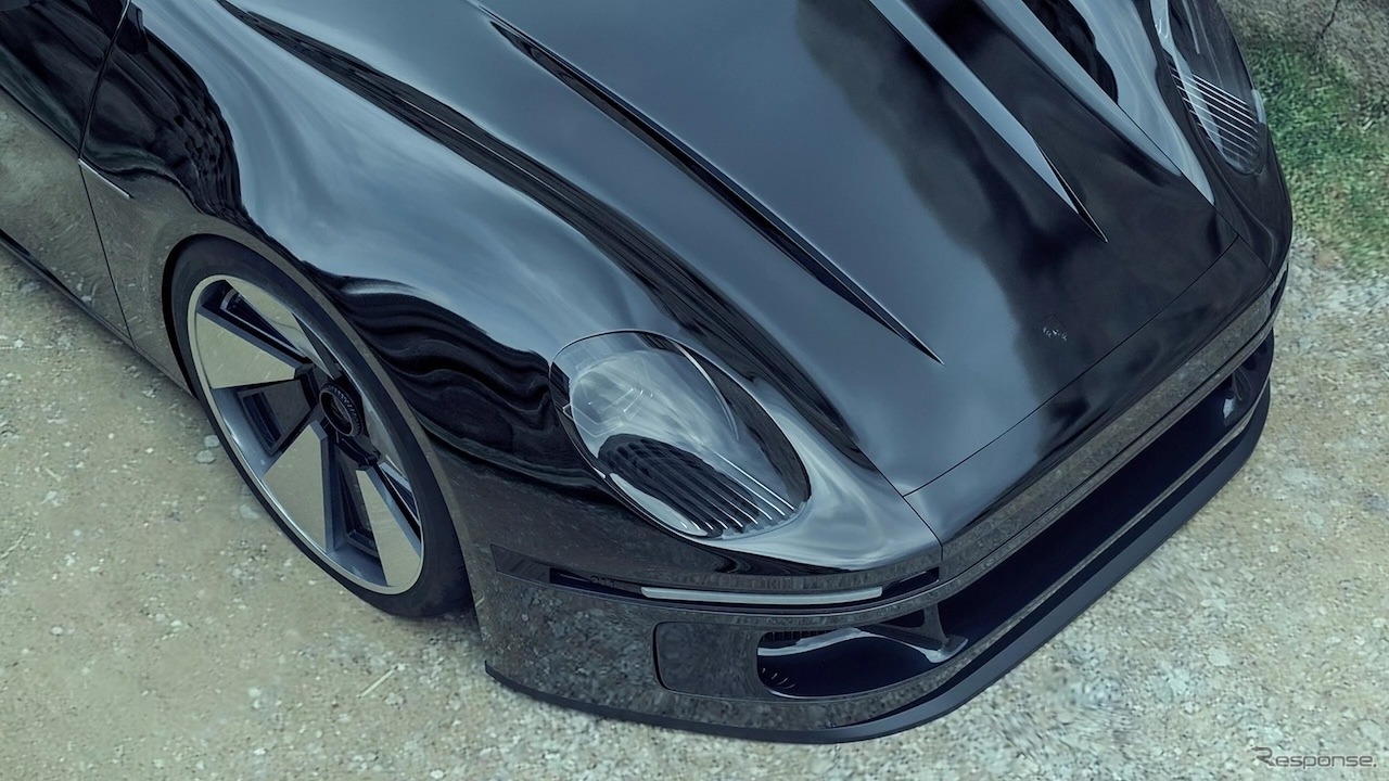 ポルシェ911 再解釈モデルのCG