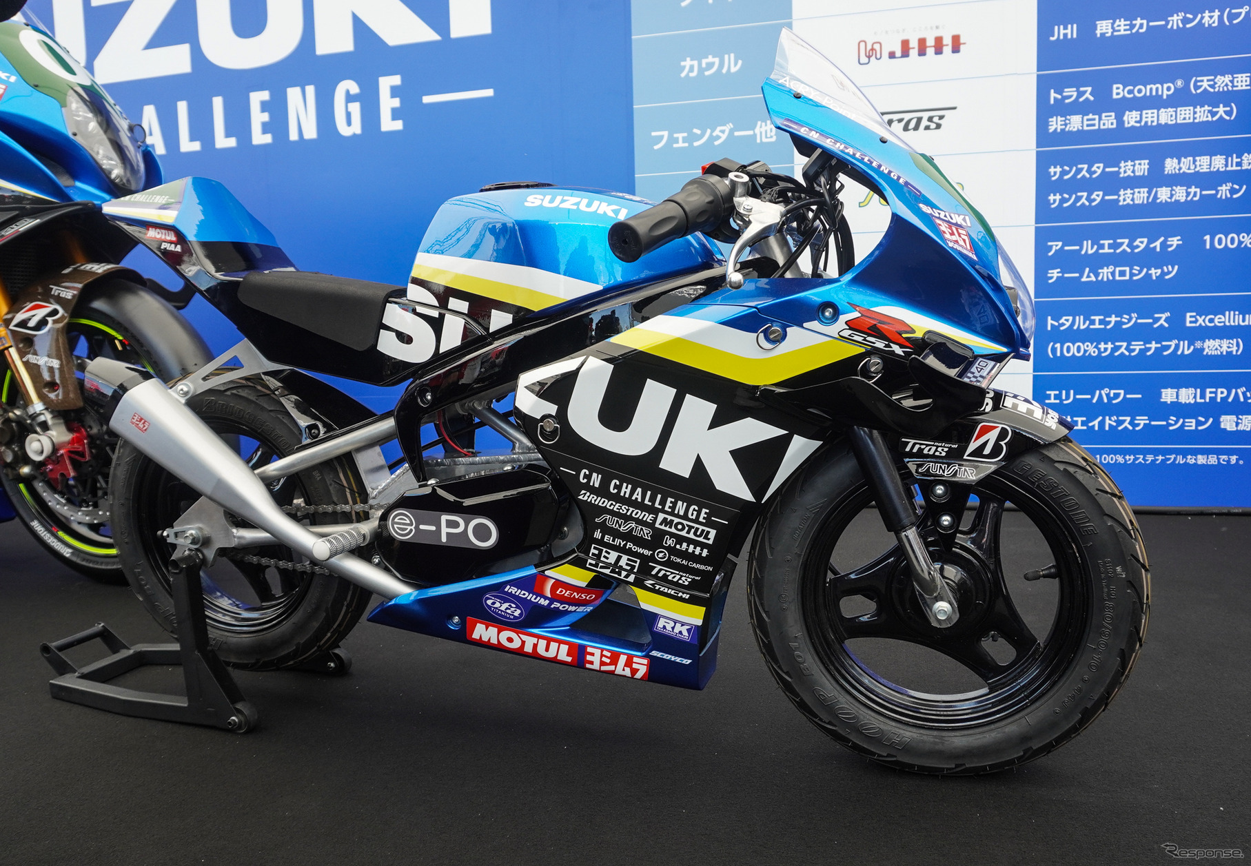 「ミニGSX-R」なスズキの「CNチャレンジミニ」（鈴鹿8耐2025）