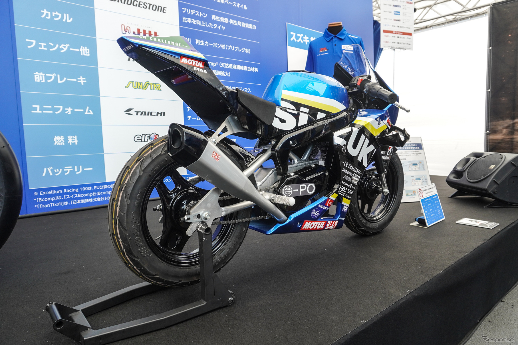 「ミニGSX-R」なスズキの「CNチャレンジミニ」（鈴鹿8耐2025）