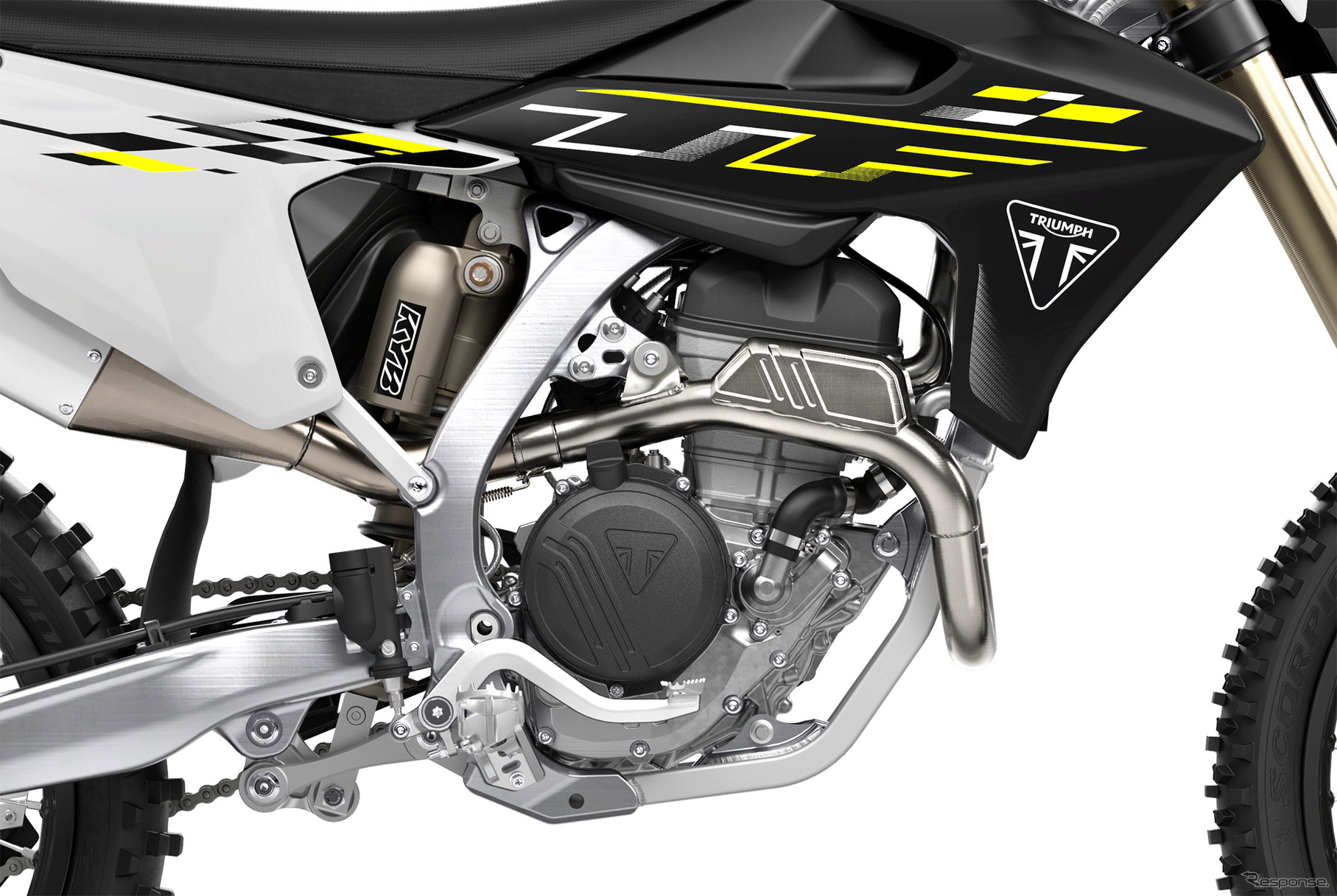 トライアンフのモトクロス専用マシン『TF250-X』2026年モデル