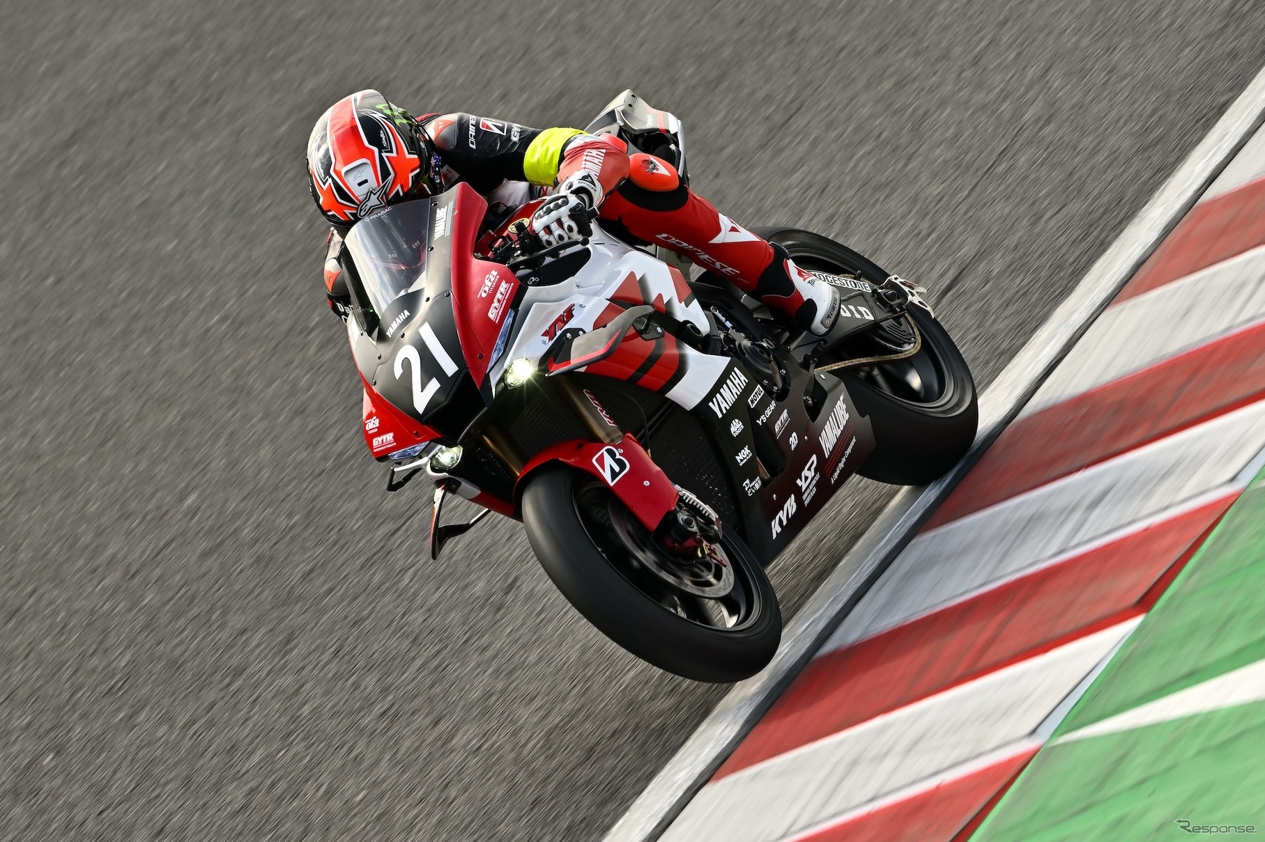 #21 YAMAHA RACING TEAMの「YZF-R1」（鈴鹿8耐2025）