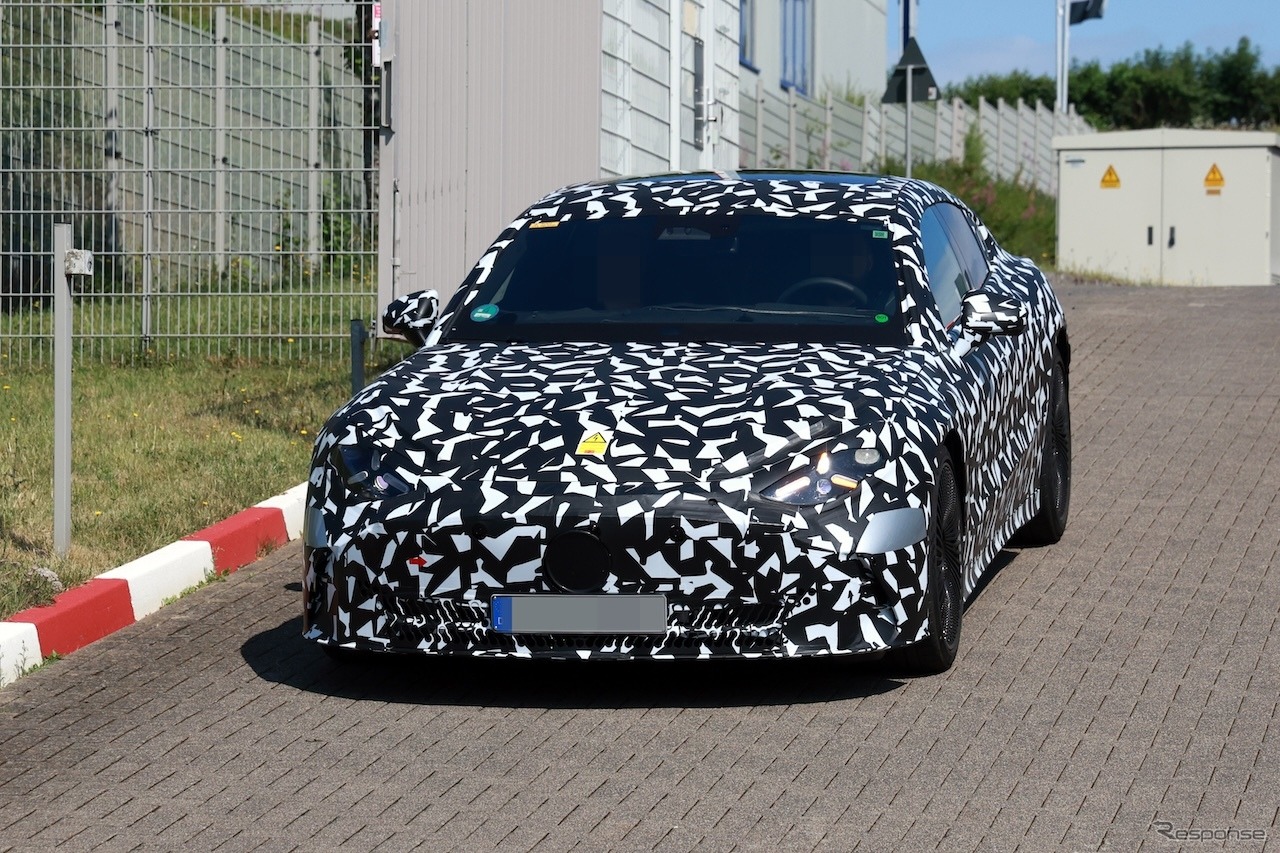 メルセデスAMG GT 4ドアクーペEV 新型プロトタイプ