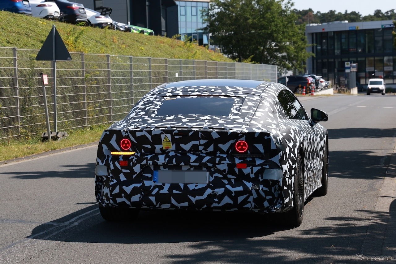 メルセデスAMG GT 4ドアクーペEV 新型プロトタイプ