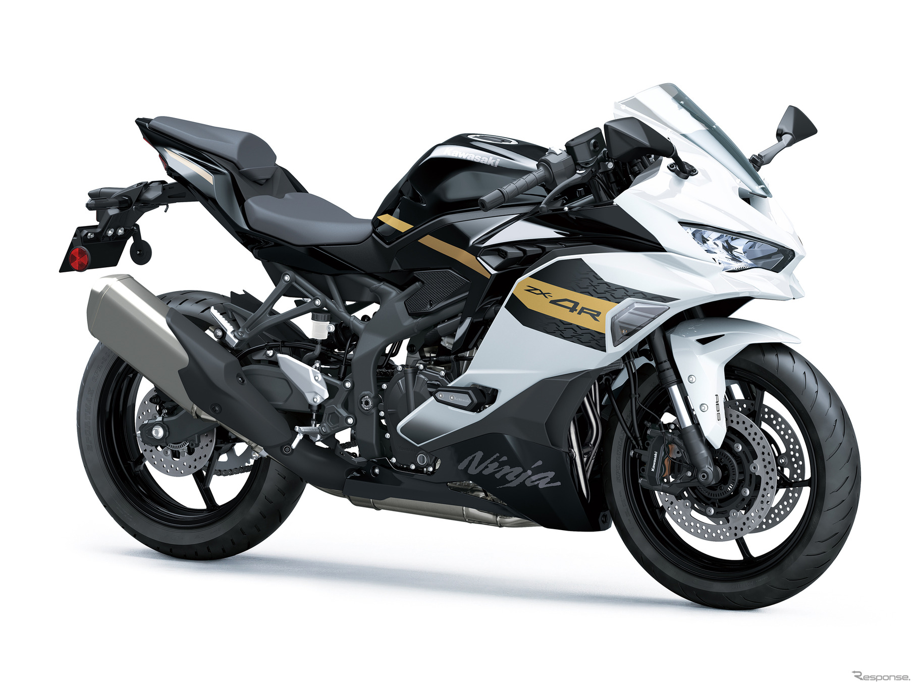 カワサキ Ninja ZX-4R SE（パールロボティックホワイト×メタリックスパークブラック）