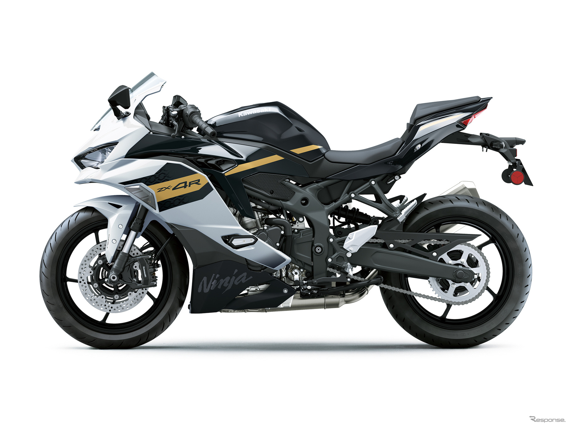 カワサキ Ninja ZX-4R SE（パールロボティックホワイト×メタリックスパークブラック）