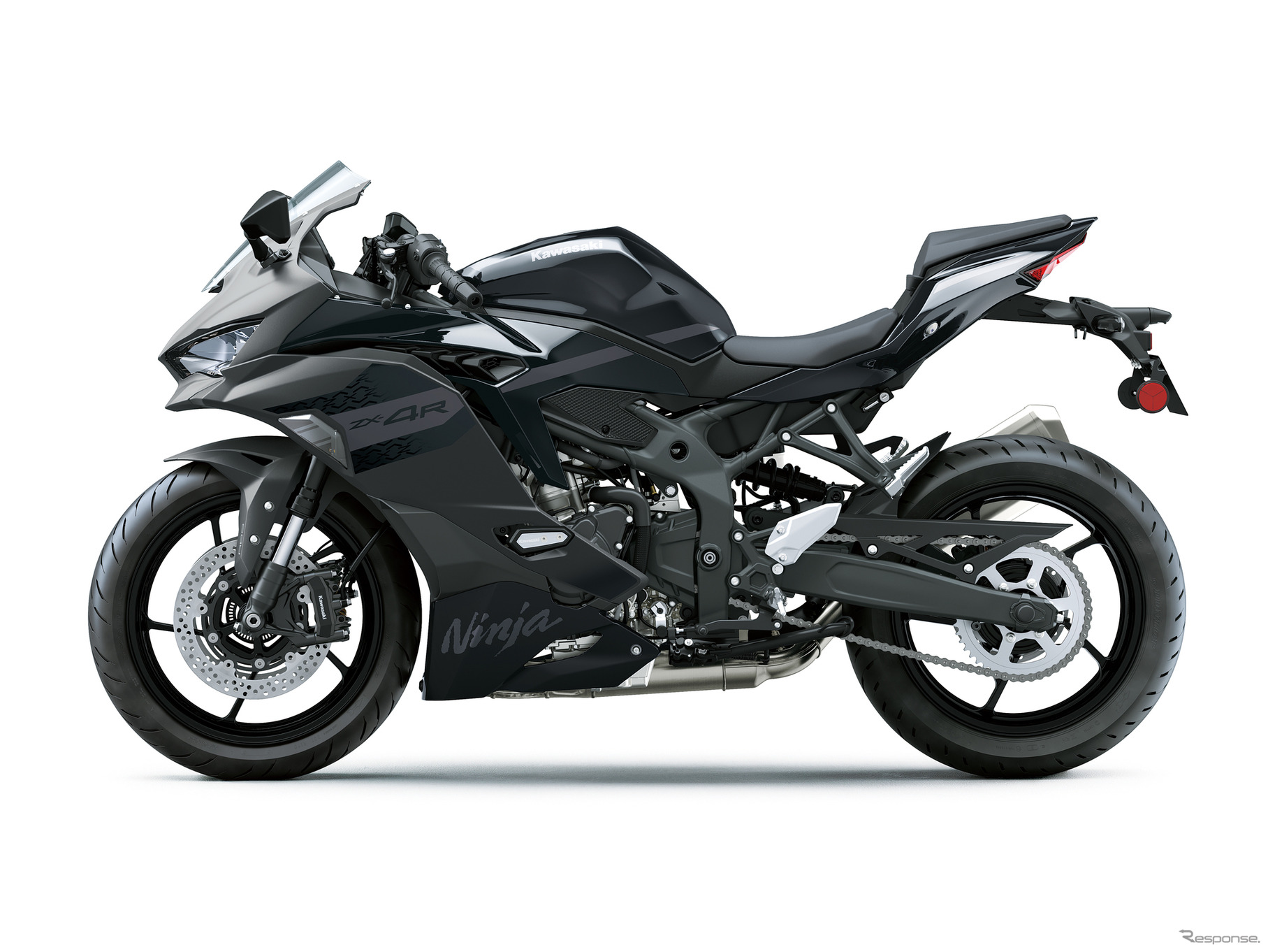 カワサキ Ninja ZX-4R SE（メタリックマットグラフェンスチールグレー×メタリックスパークブラック）