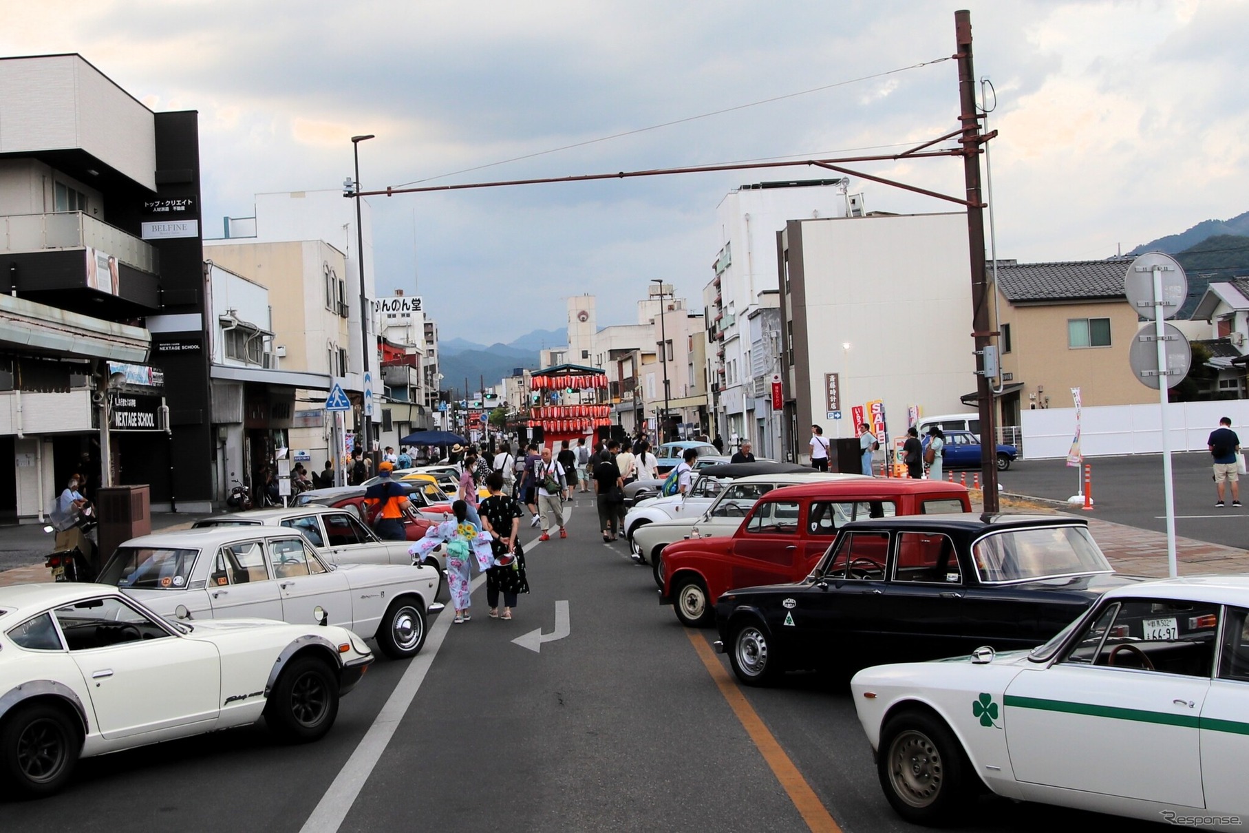 クラシックカーin八木節まつり