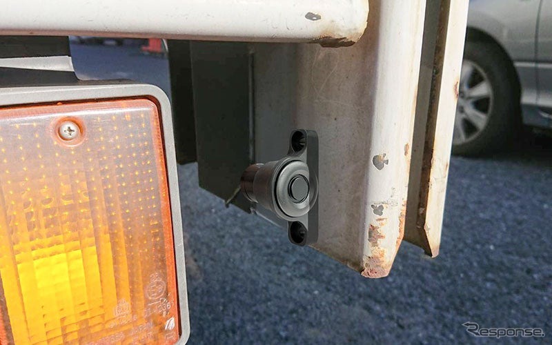 サンコーの「トラック＆建機、フォークリフト用セーフティセンサー」