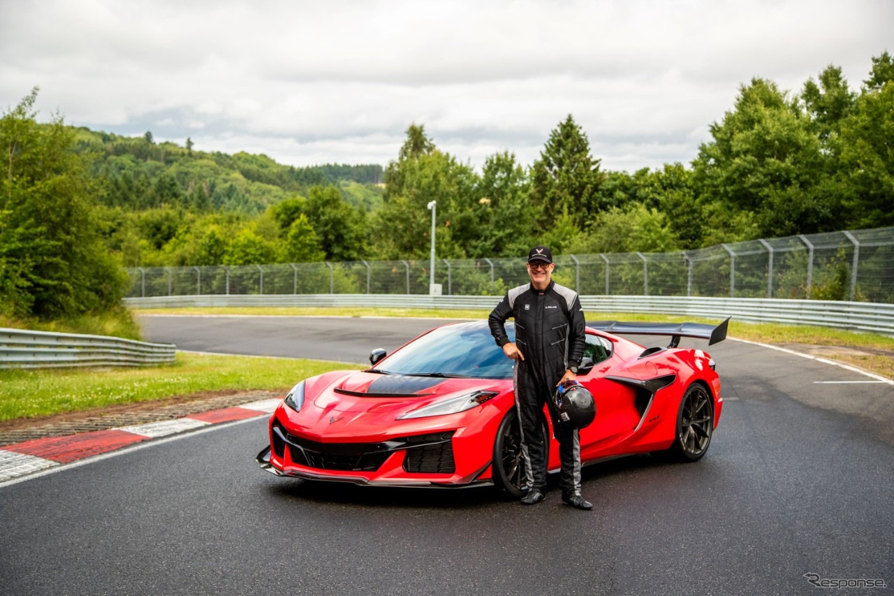 ZR1と車両ダイナミクス技術者のブライアン・ウォレス氏