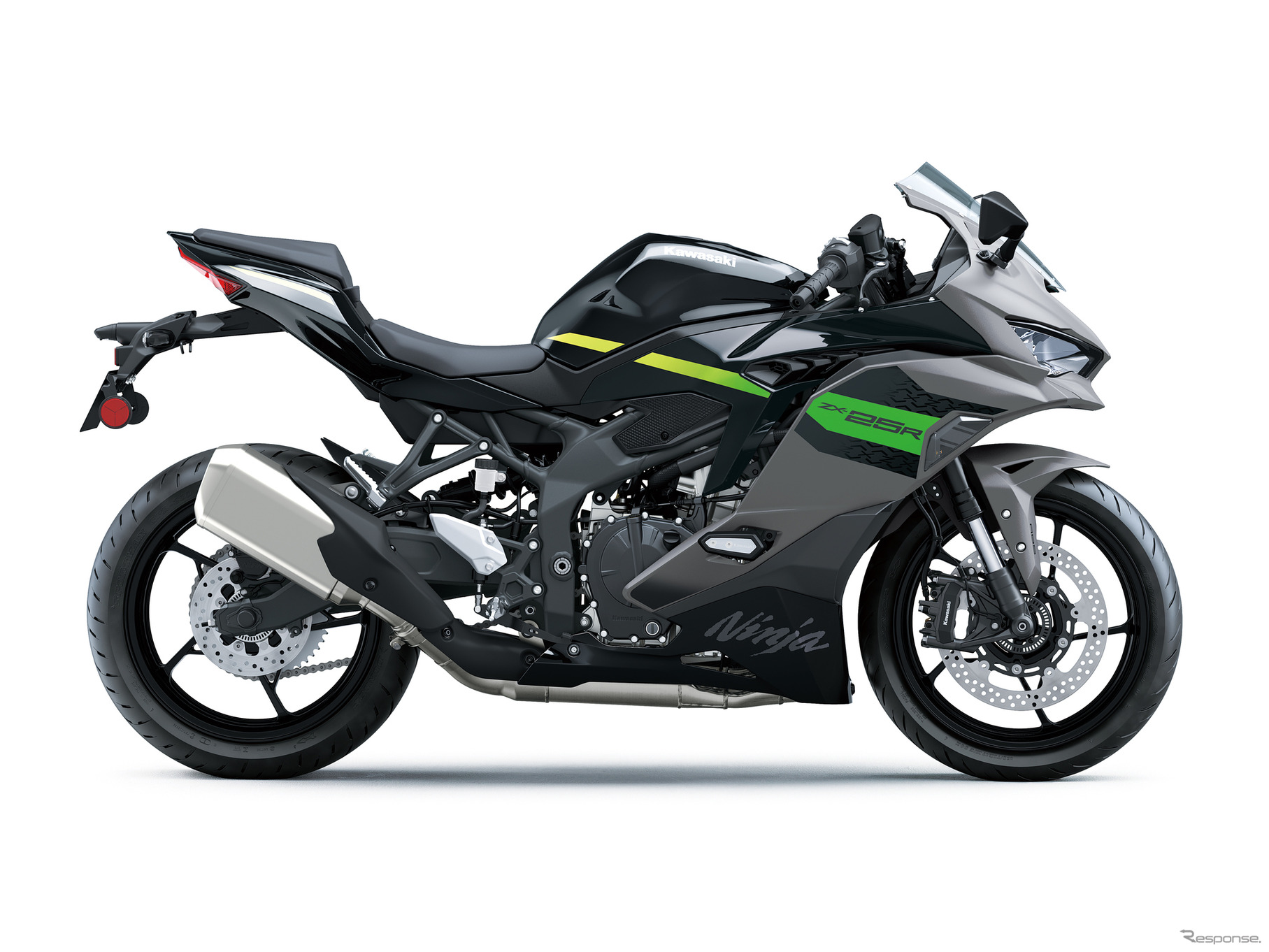 カワサキ Ninja ZX-25R SE（メタリックマットグラファイトグレー×メタリックスパークブラック）