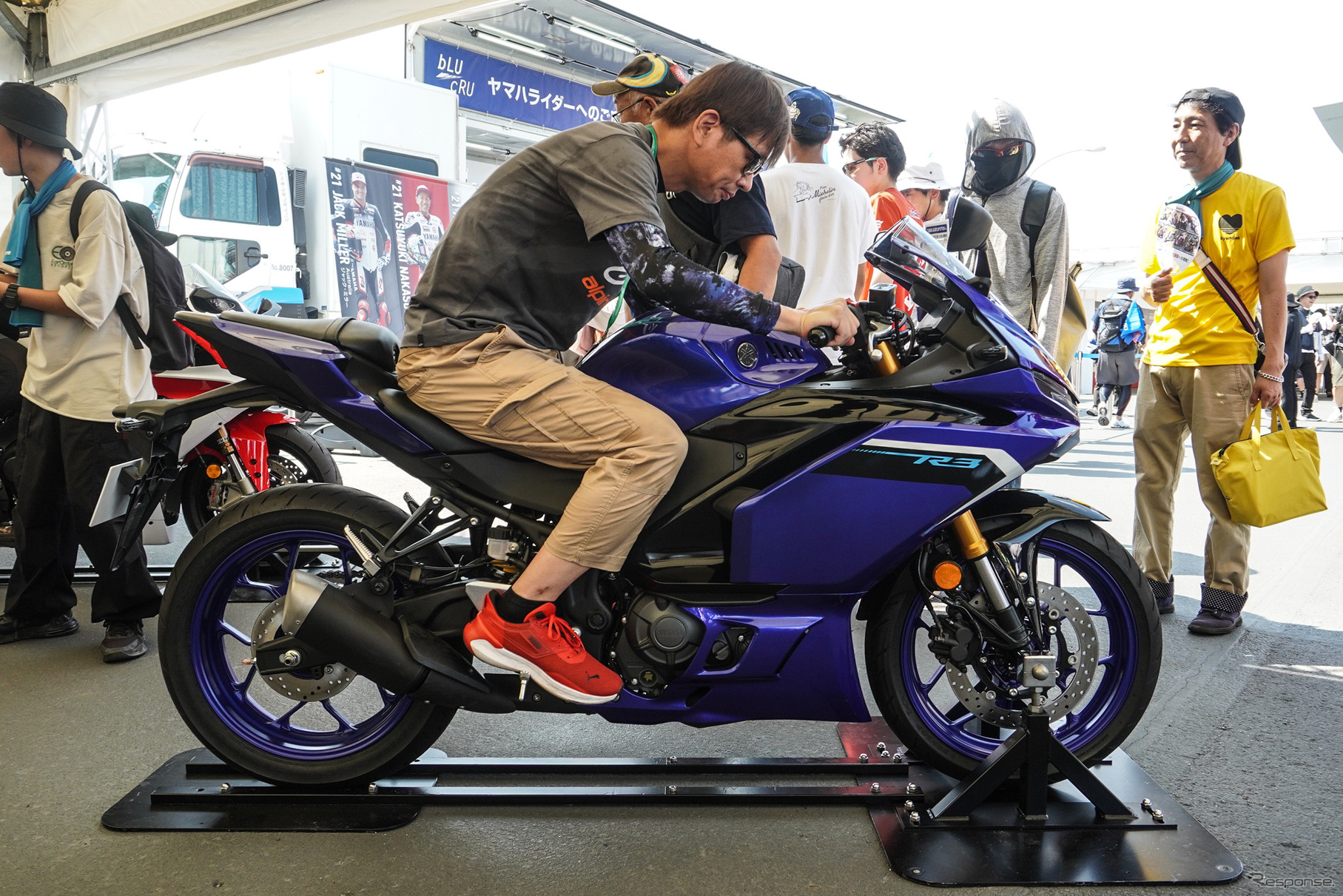 ヤマハ YZF-R3 にも試乗してみた