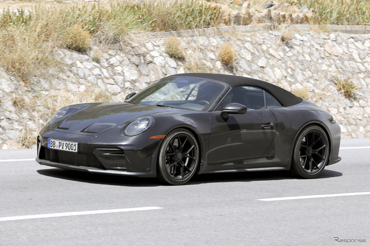 ポルシェ 911スピードスター 新型のプロトタイプ
