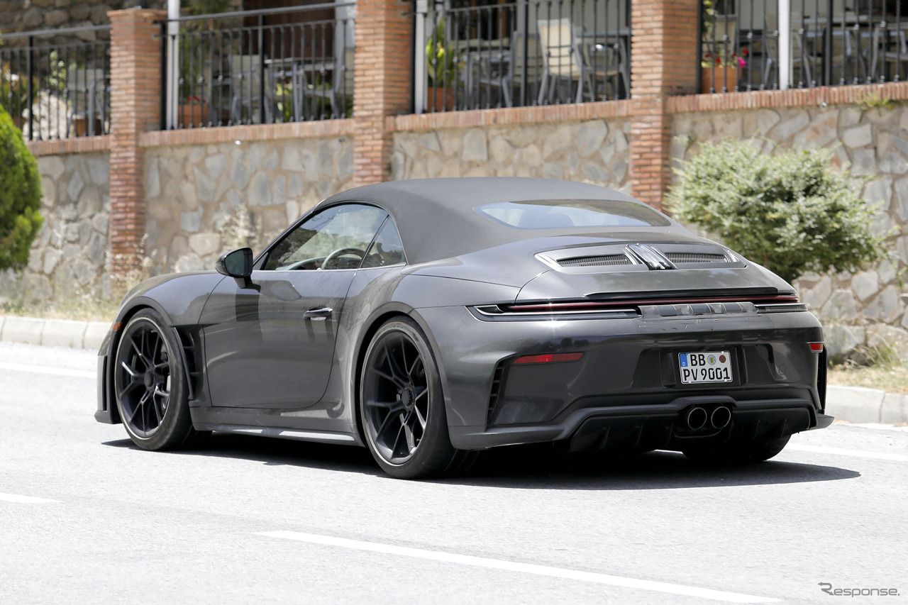 ポルシェ 911スピードスター 新型のプロトタイプ