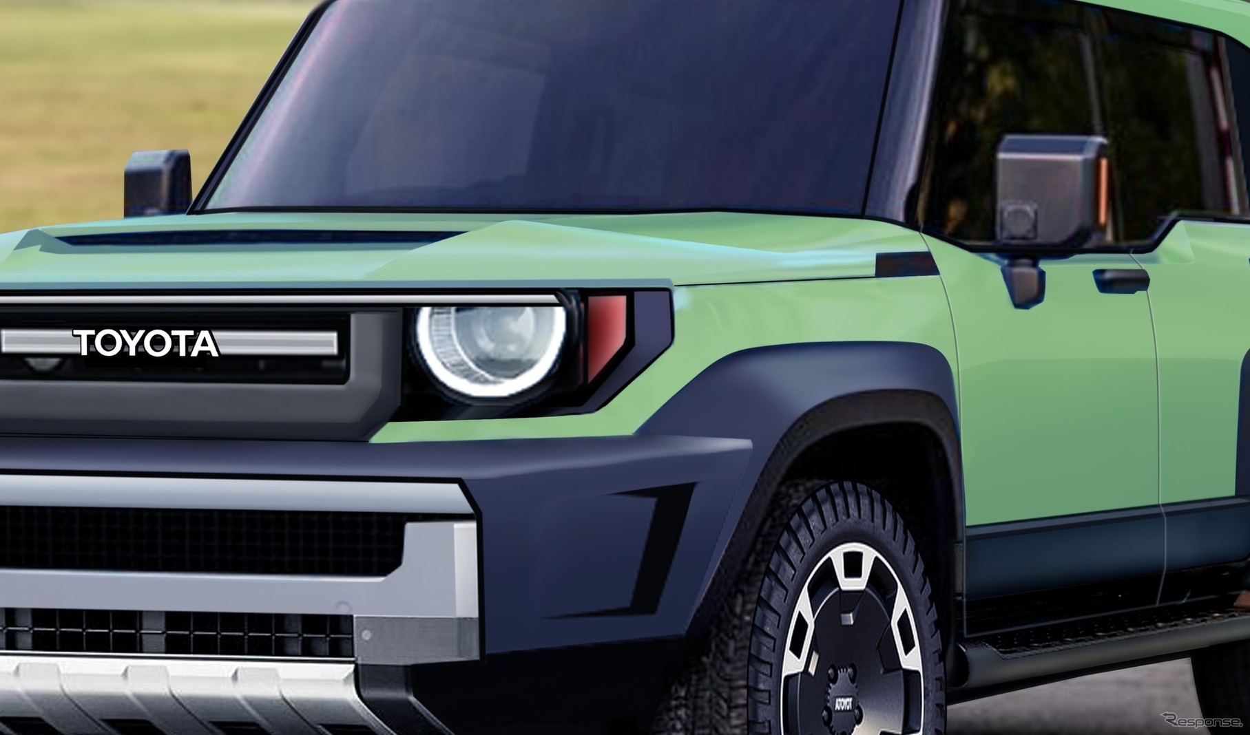 トヨタ ランドクルーザーFJ 予想CG