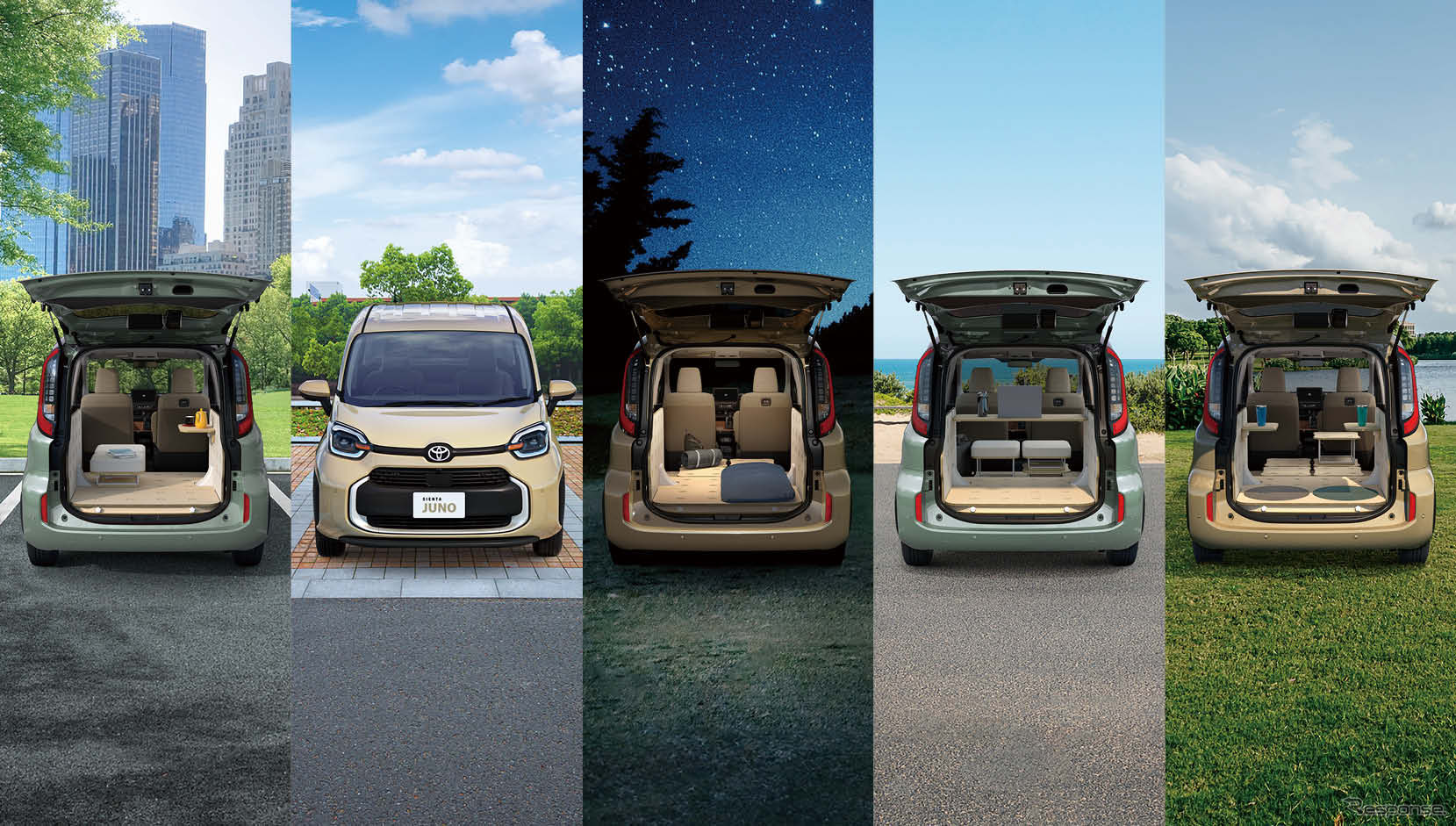 モデリスタ『シエンタ』ベースの新コンプリートカー「JUNO」