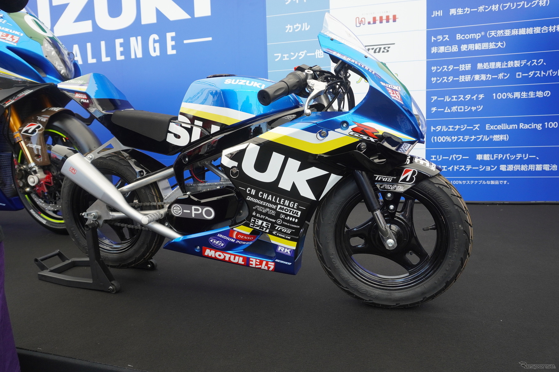 まさに「ミニGSX-R」なスズキの「CNチャレンジミニ」（鈴鹿8耐2025）