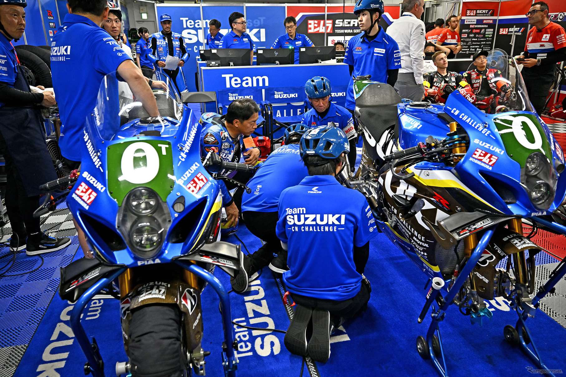 チームスズキCNチャレンジ（鈴鹿8耐2025）