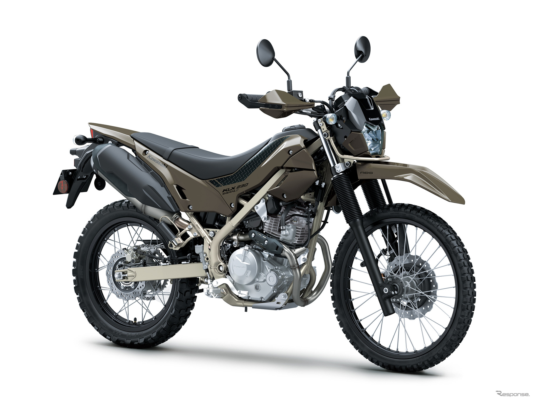 カワサキ KLX230シェルパS（ミディアムクラウディグレー）