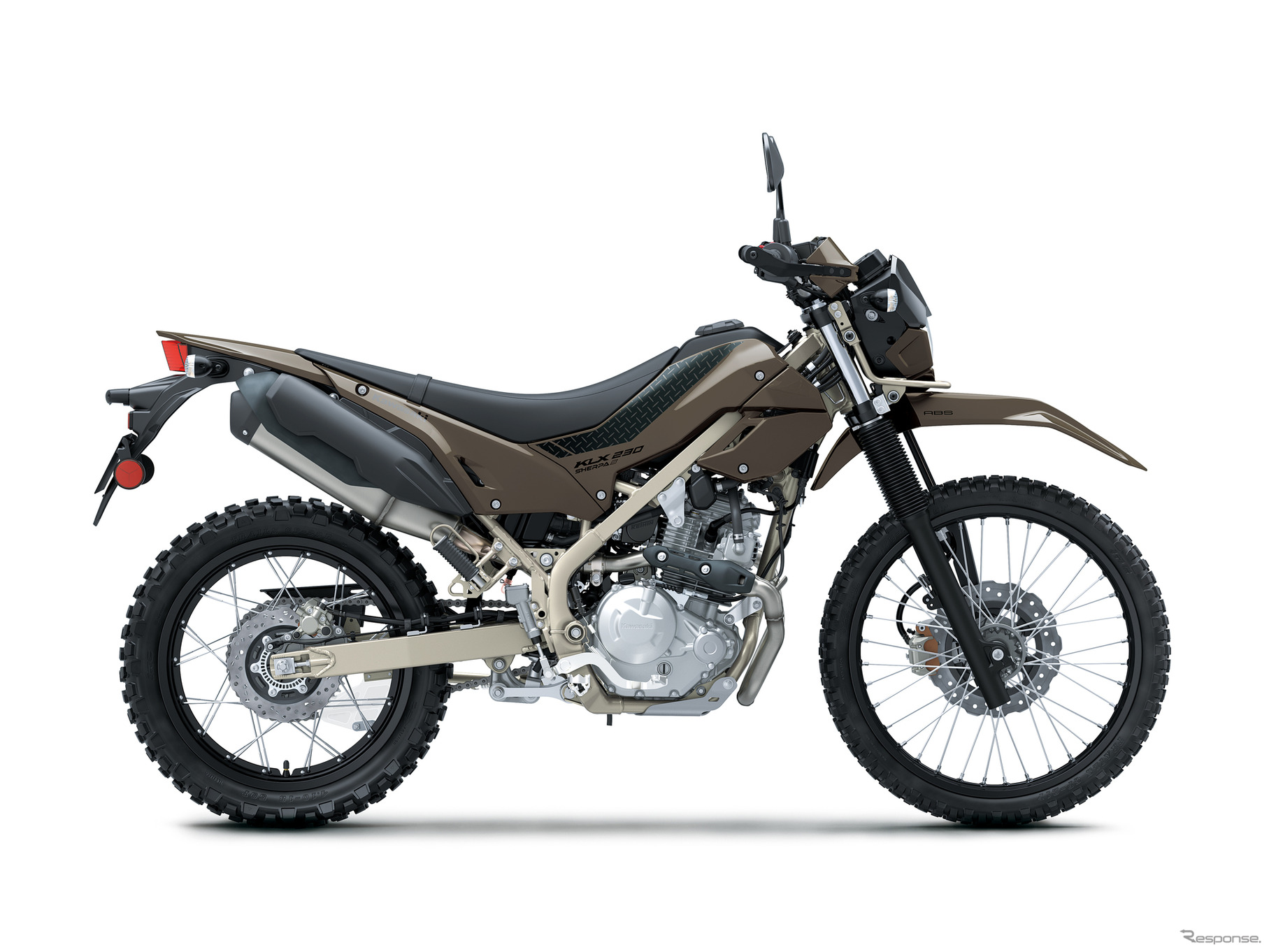 カワサキ KLX230シェルパS（ミディアムクラウディグレー）