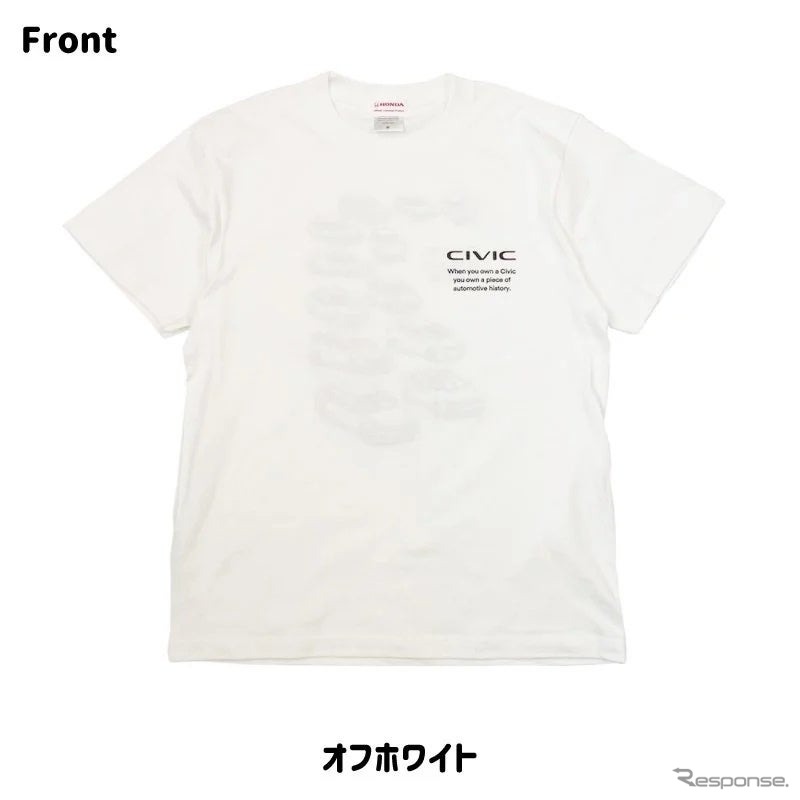 CIVIC ヒストリーTシャツ