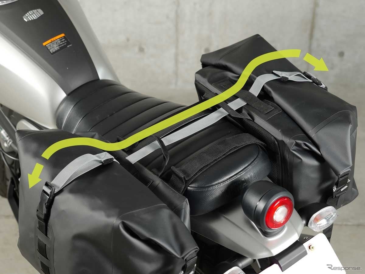 ドッペルギャンガー ターポリンサイドバッグ DBT648-BK