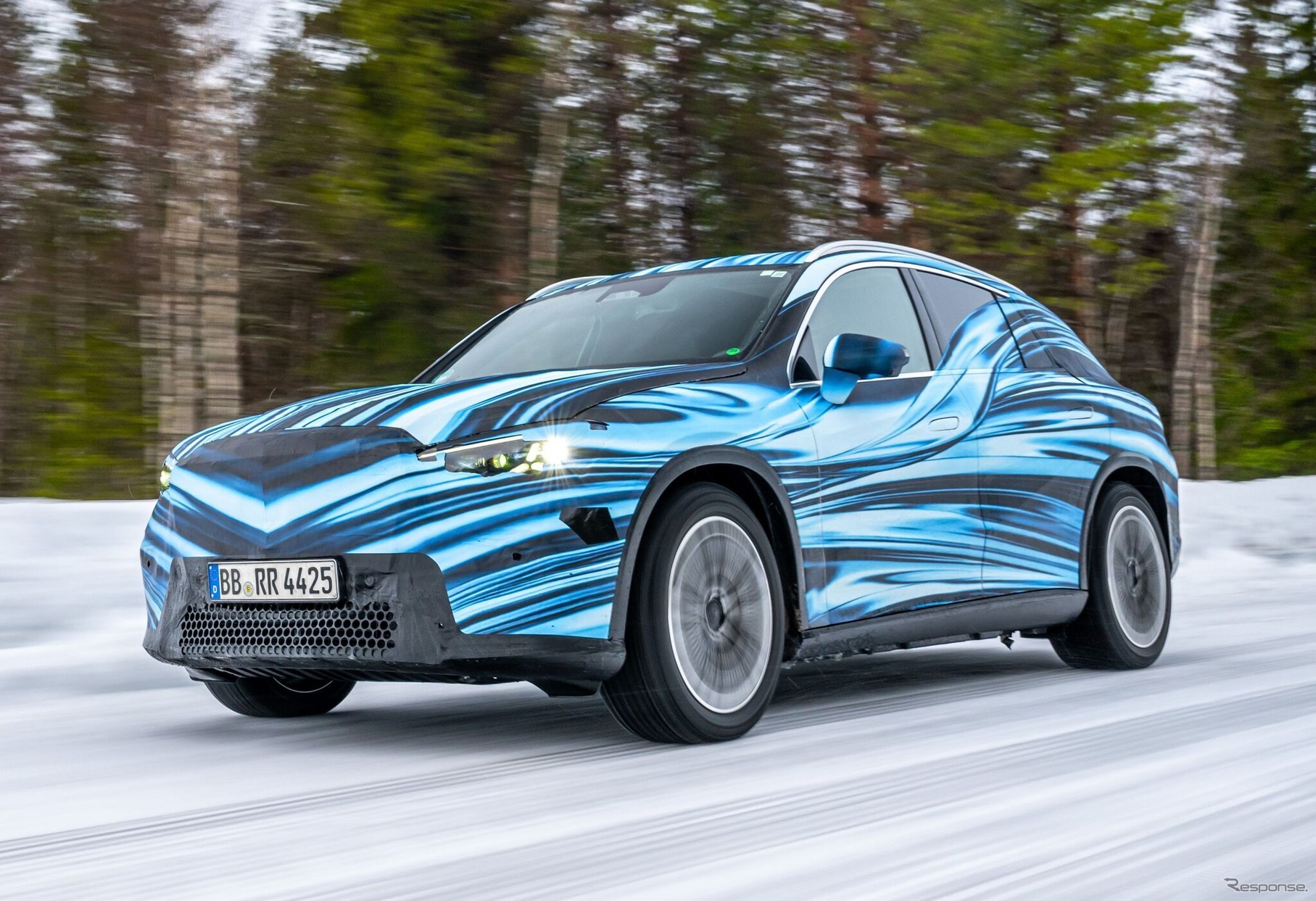 メルセデスベンツ『GLC』次期型のプロトタイプ