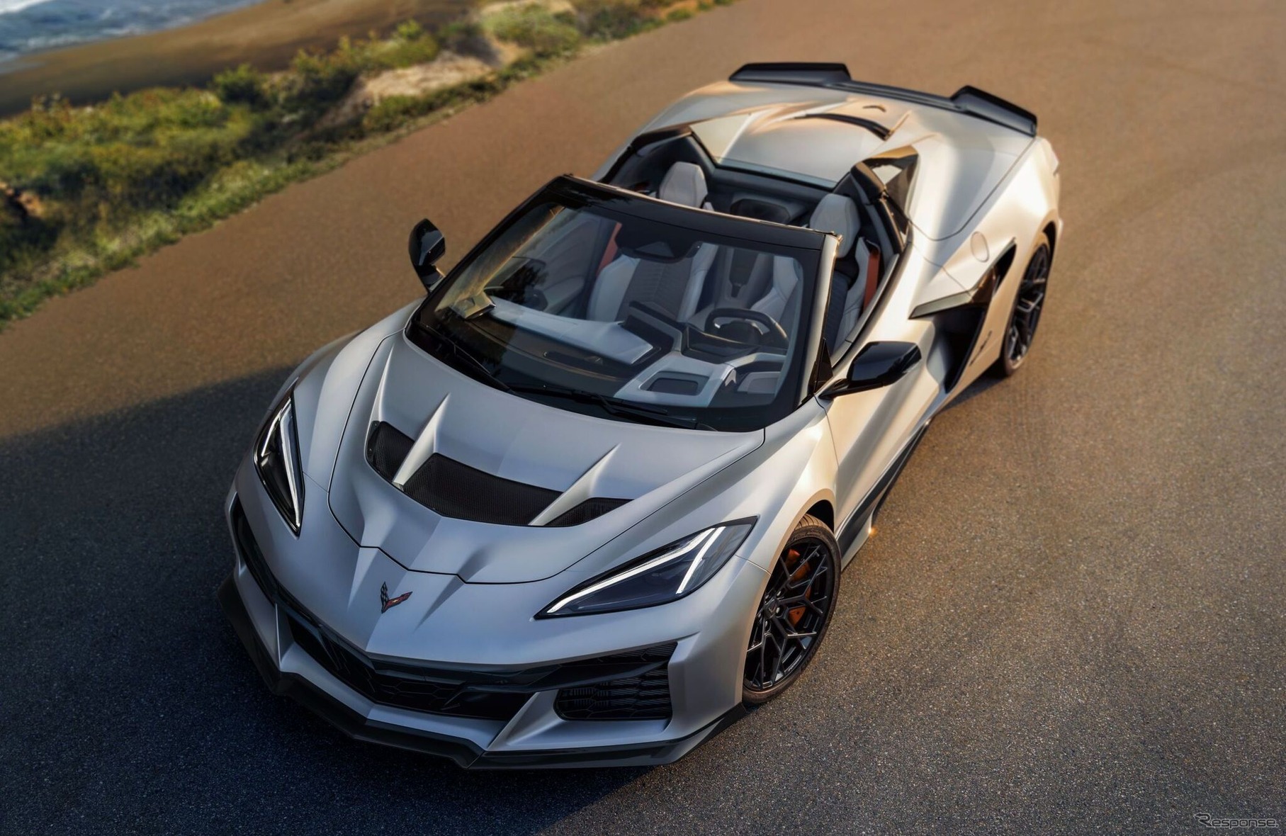 シボレー『コルベット ZR1X』の「クエイル シルバー リミテッド エディション」