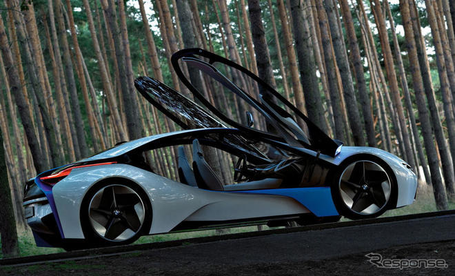 【フランクフルトモーターショー09】これがBMWの考える未来のグリーンスポーツカーだ!!