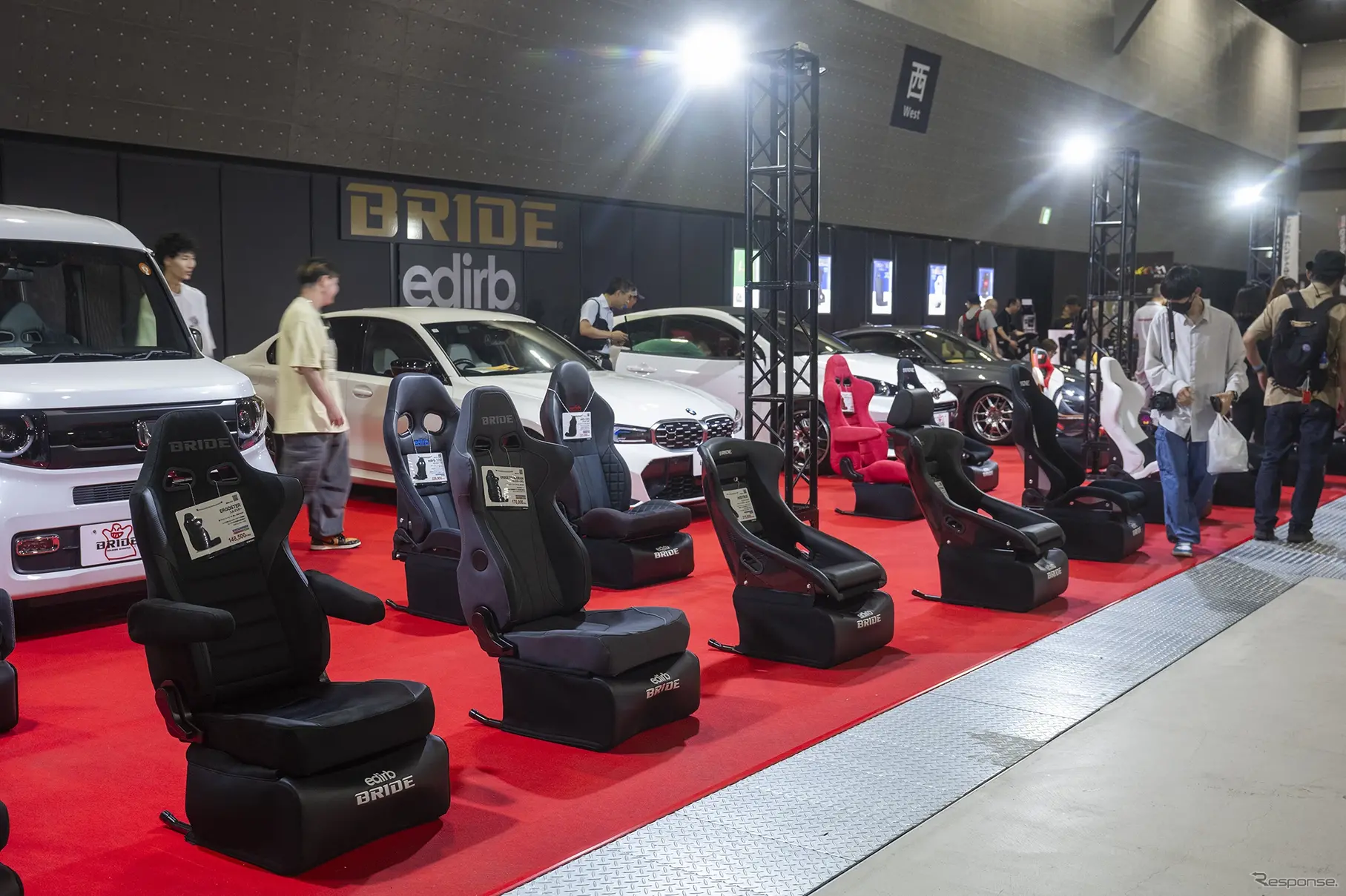 BRIDEブース…名古屋オートメッセ2025