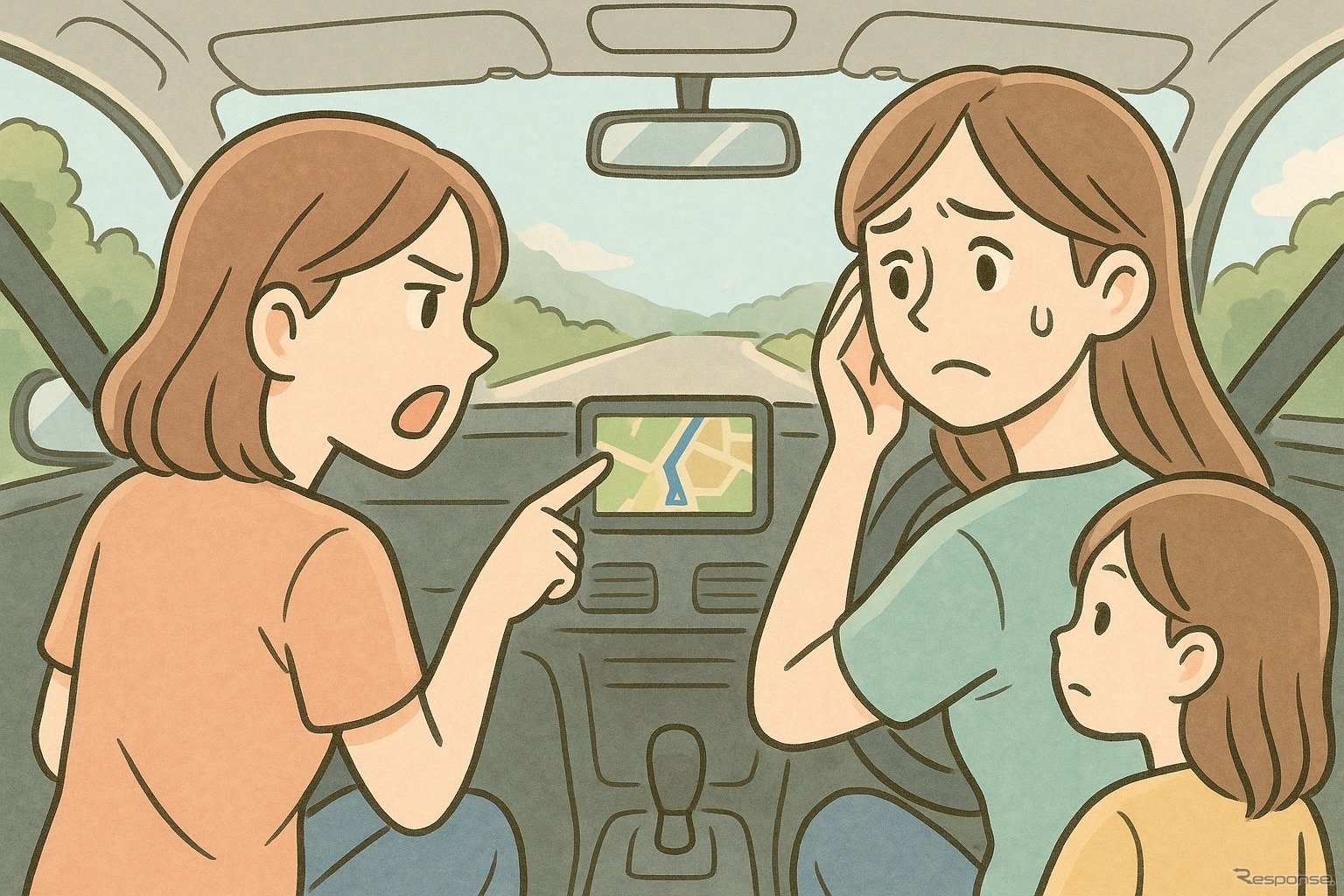ルートや運転への口出し