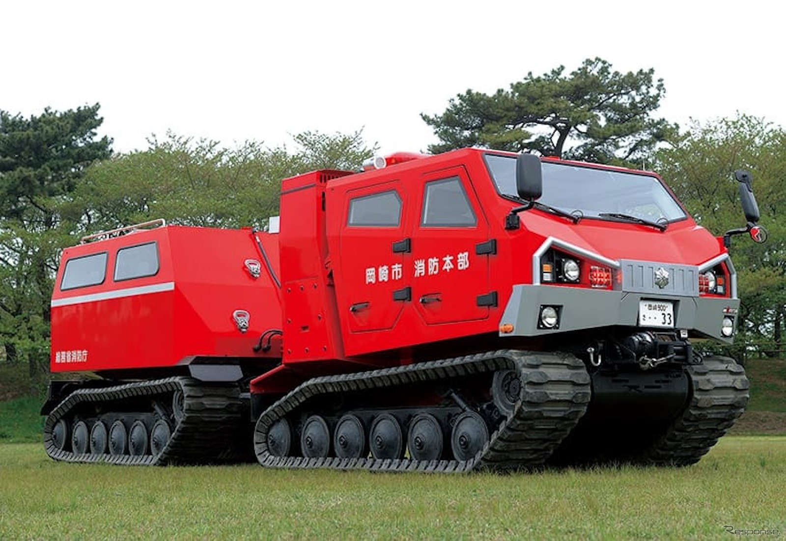 岡崎市消防本部のレッドサラマンダー