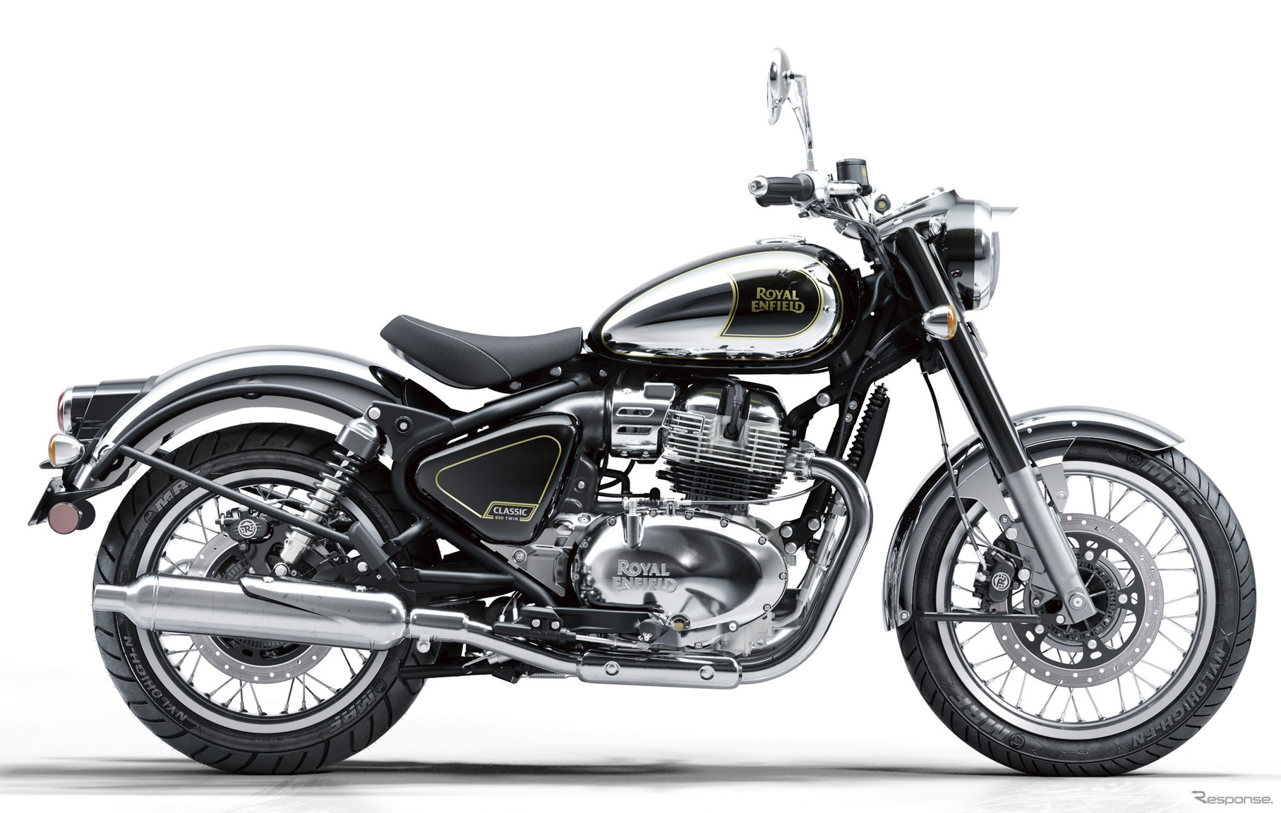 ロイヤルエンフィールド New CLASSIC 650 Black Chrome（ブラック・クローム）