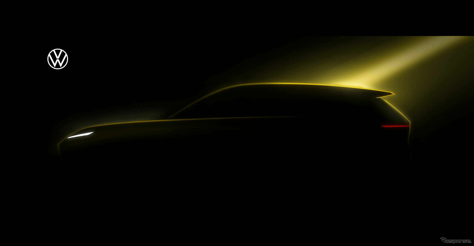 VWグループが中国XPENGと共同開発する新型EVのスケッチ（参考）