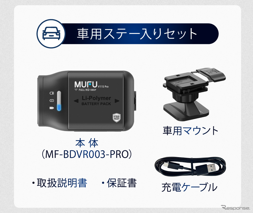 MAXWINのドライブレコーダー「MF-BDVR003-PRO」