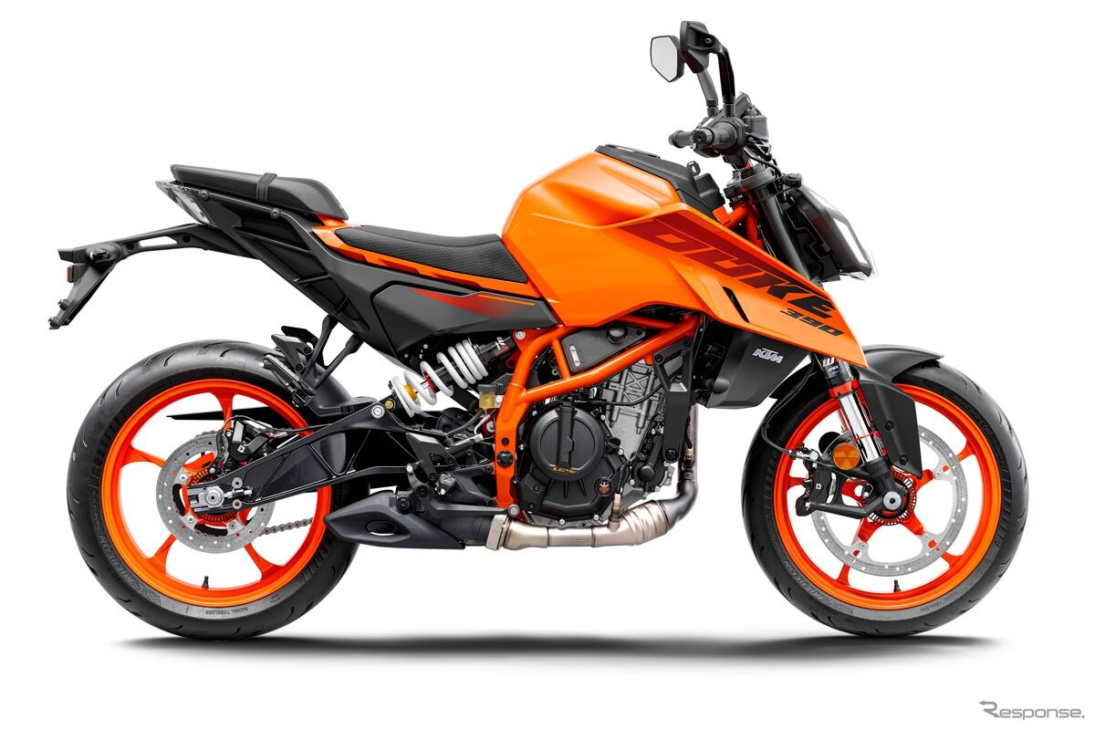 KTM『390 DUKE』2025年モデル