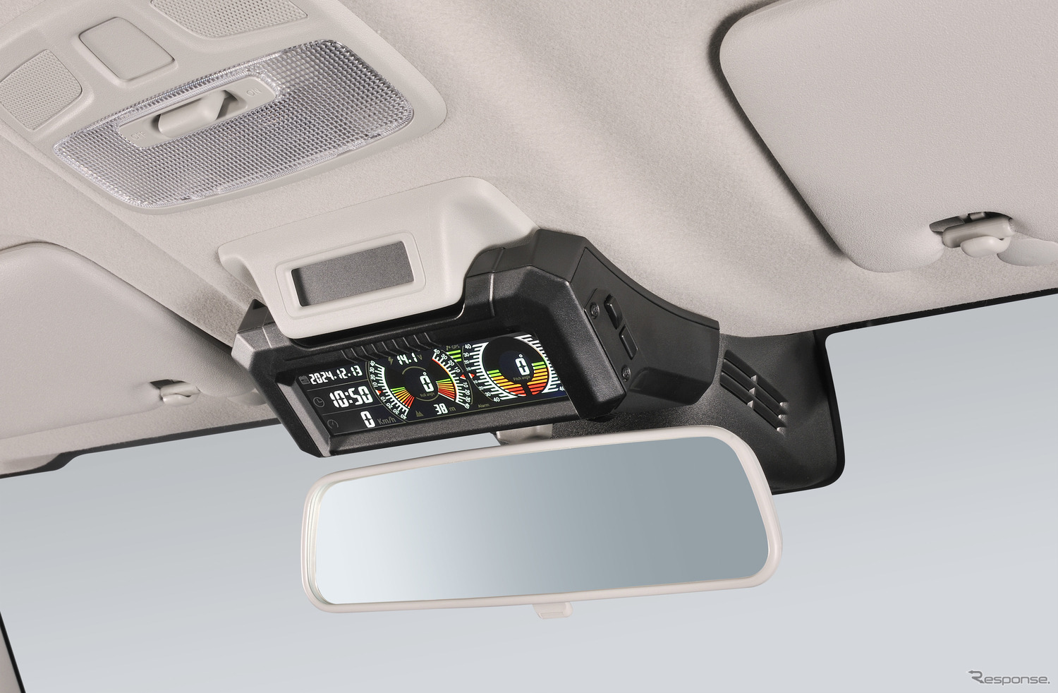 カーメイトのジムニー専用デジタルランドメーター