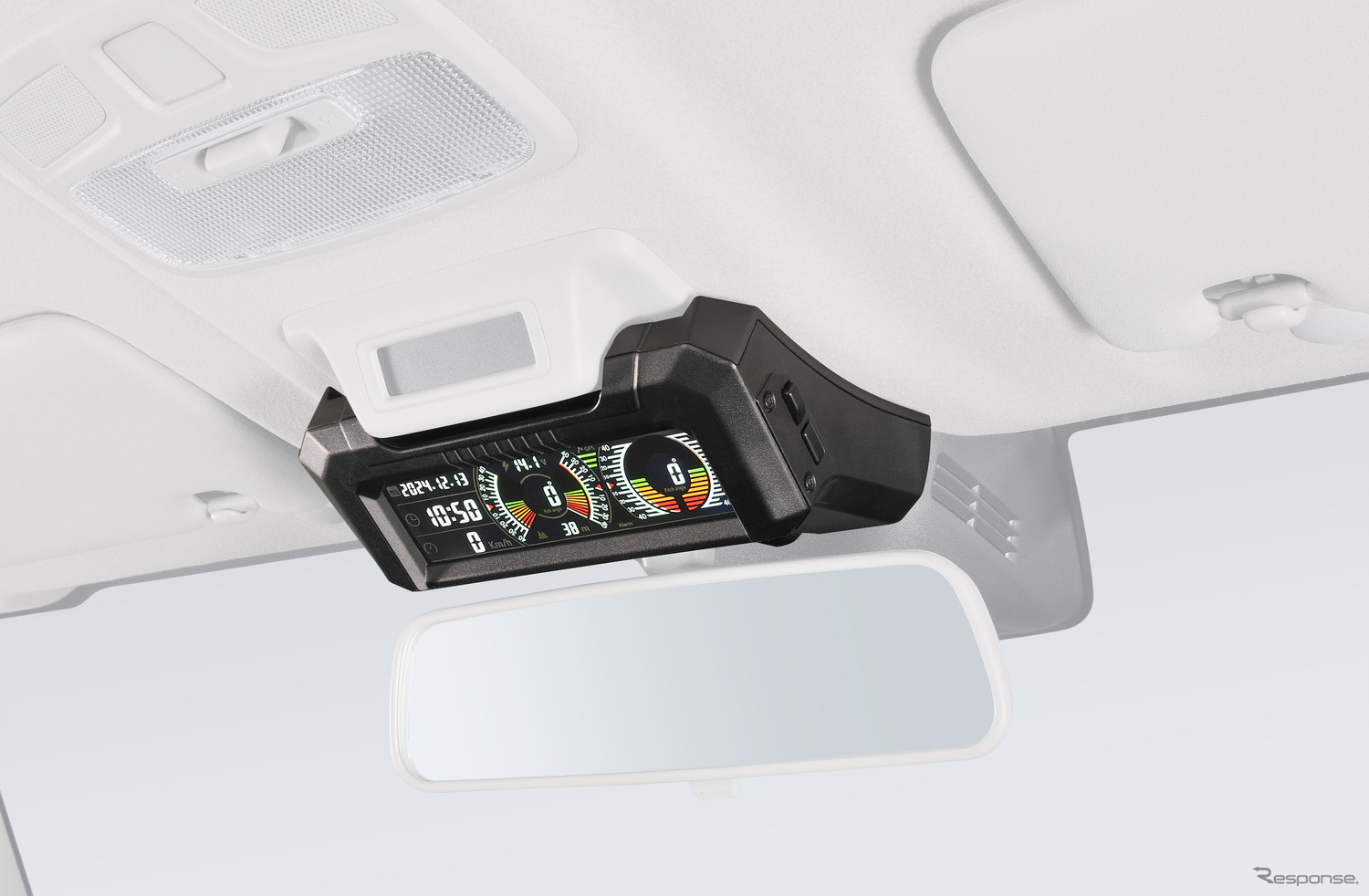 カーメイトのジムニー専用デジタルランドメーター